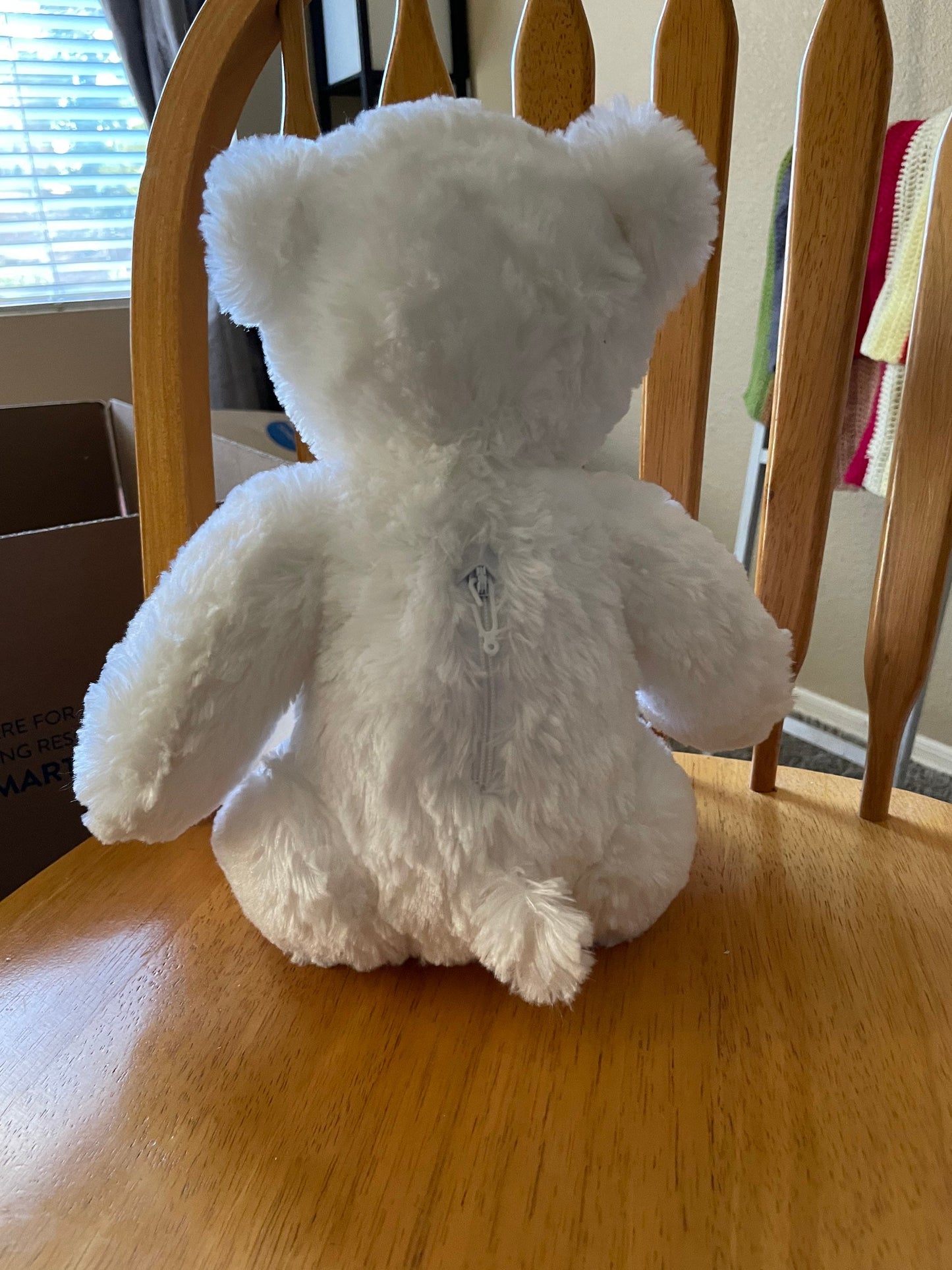 My Pawfect Bear White Bear Plush
