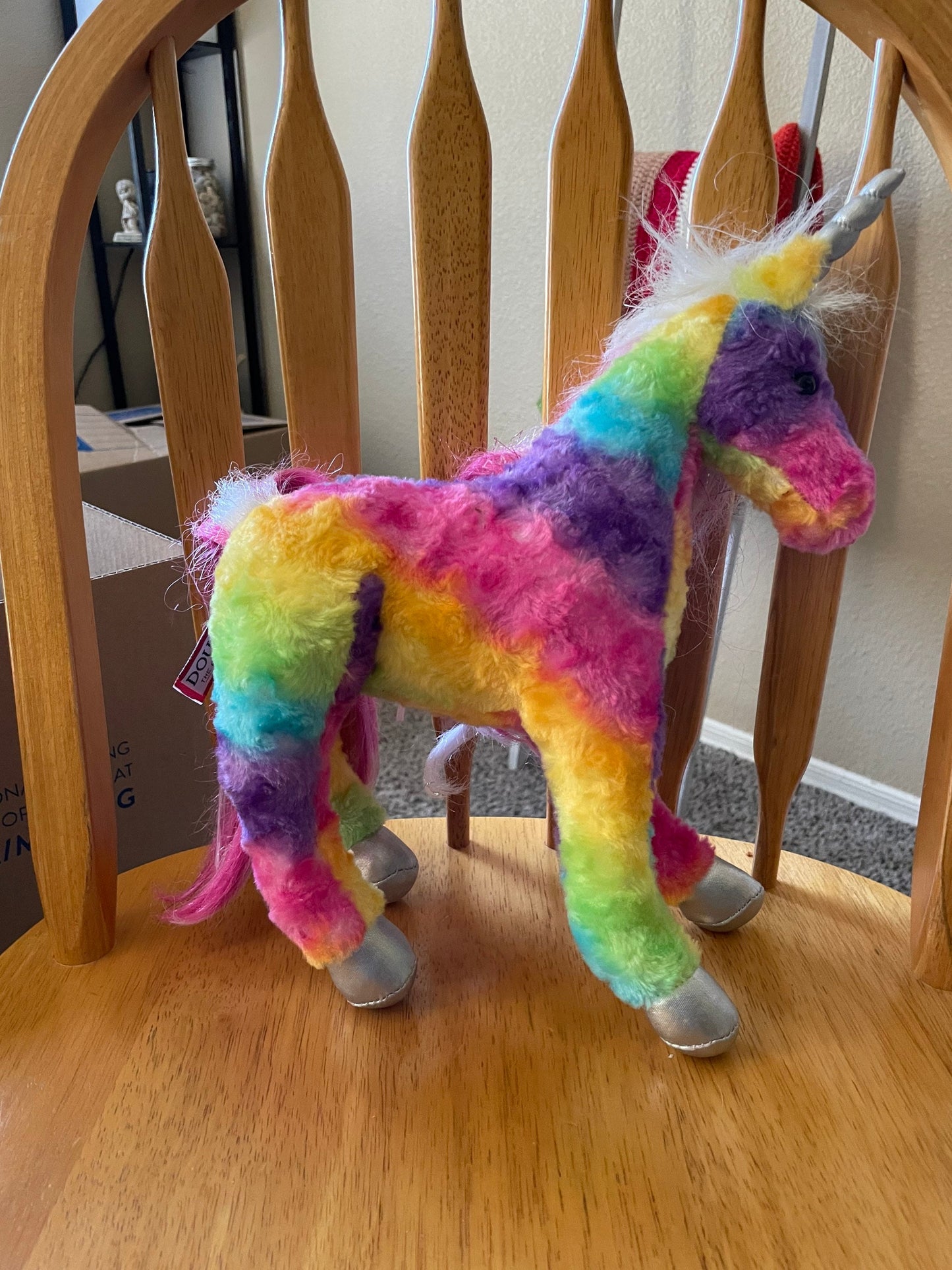 Douglas rainbow unicorn plush