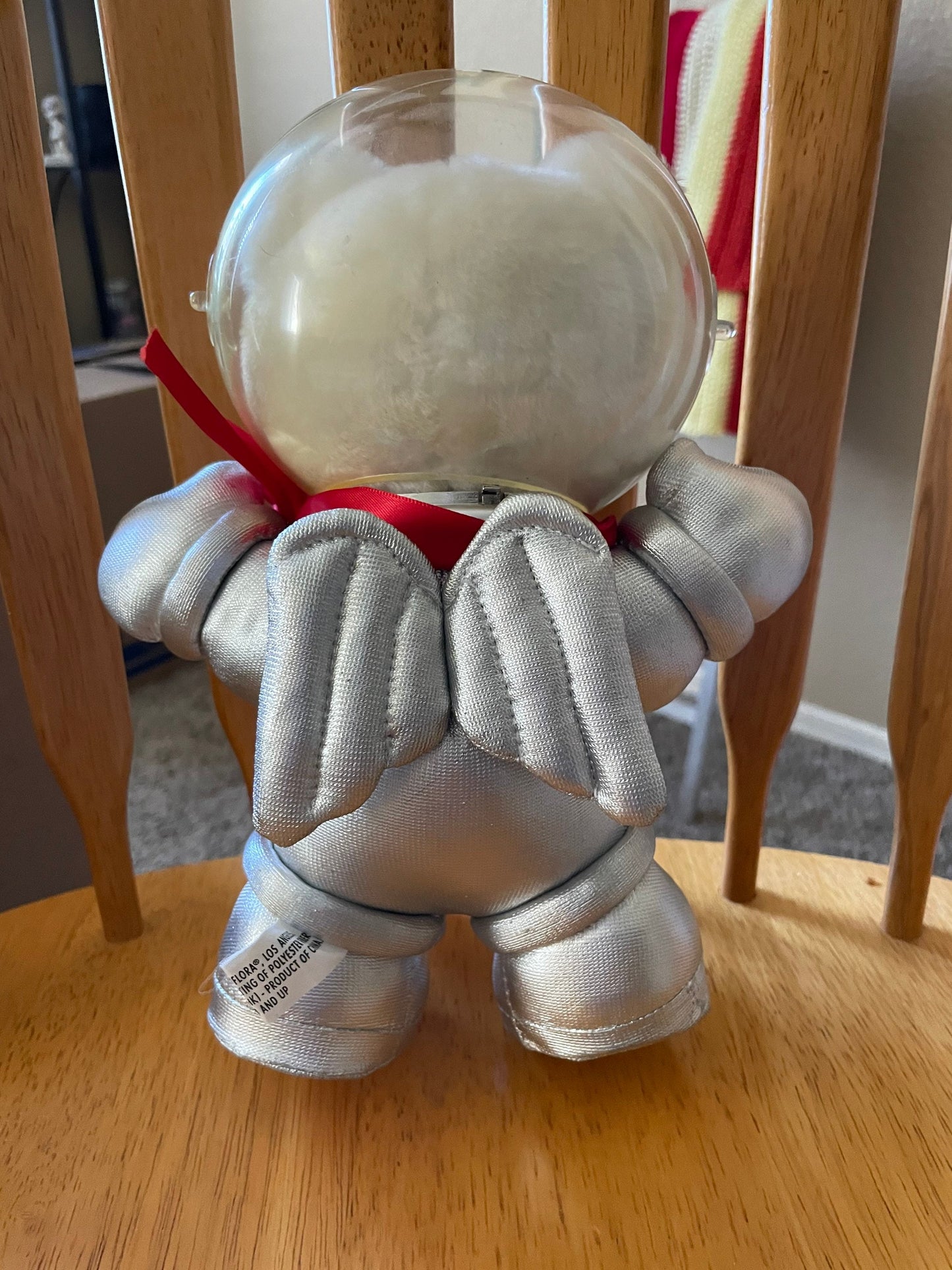 Teddy Bear Astronaut Plush – Missing Helmet Front