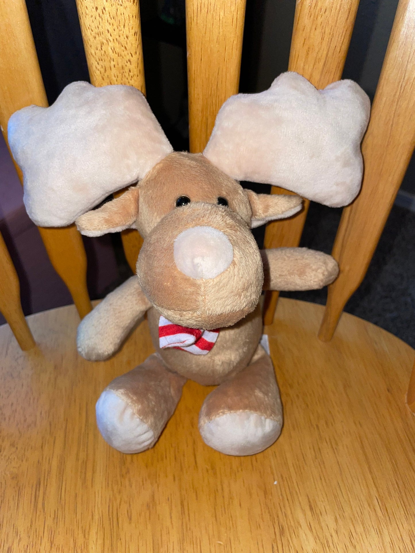 Kinder Ferrero Reindeer/Moose Stuffed Animal Plush Toy 12”