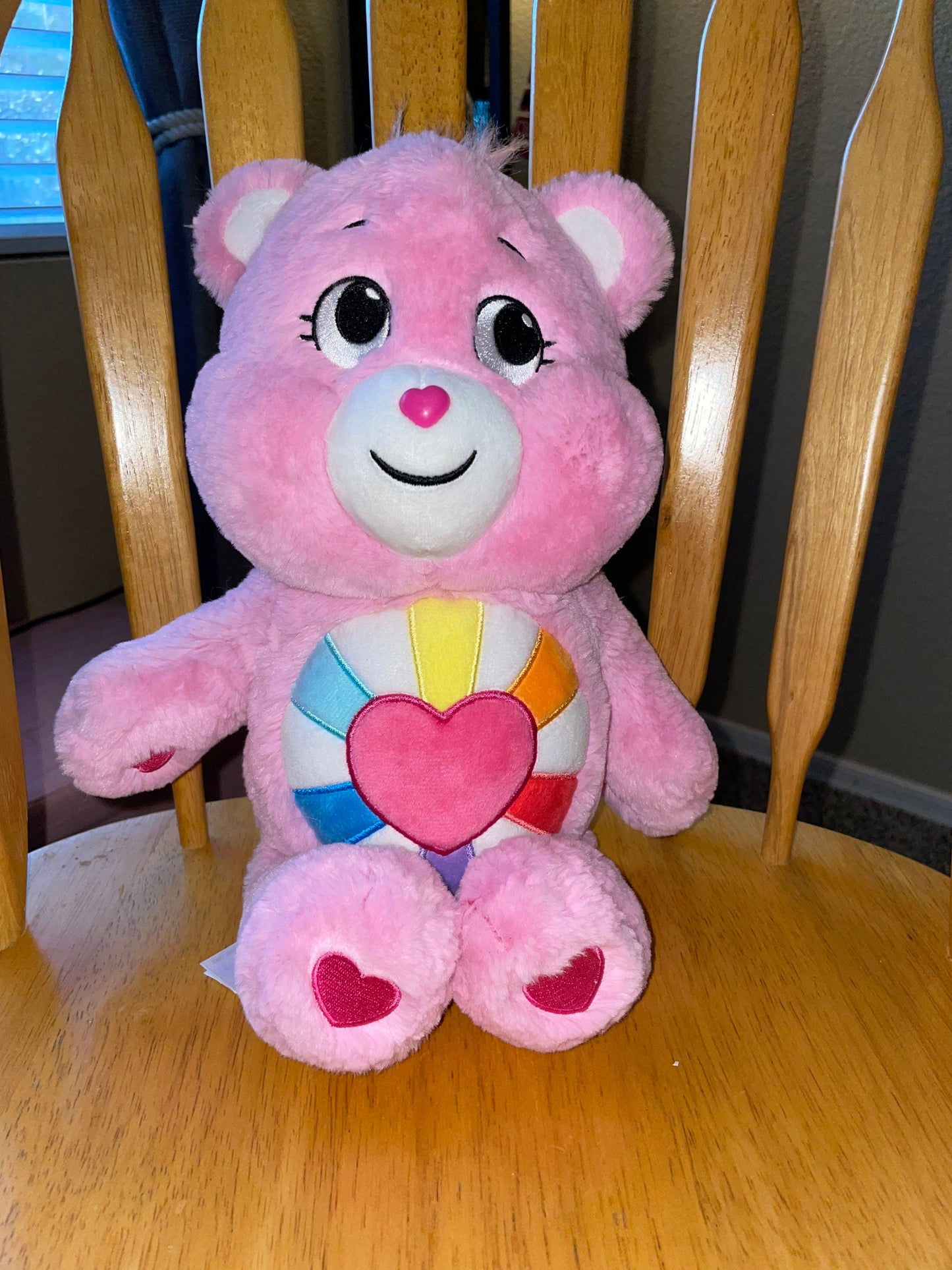 Care Bears Hopeful Heart Bear 14” Stuffed Animal Plush Toy
