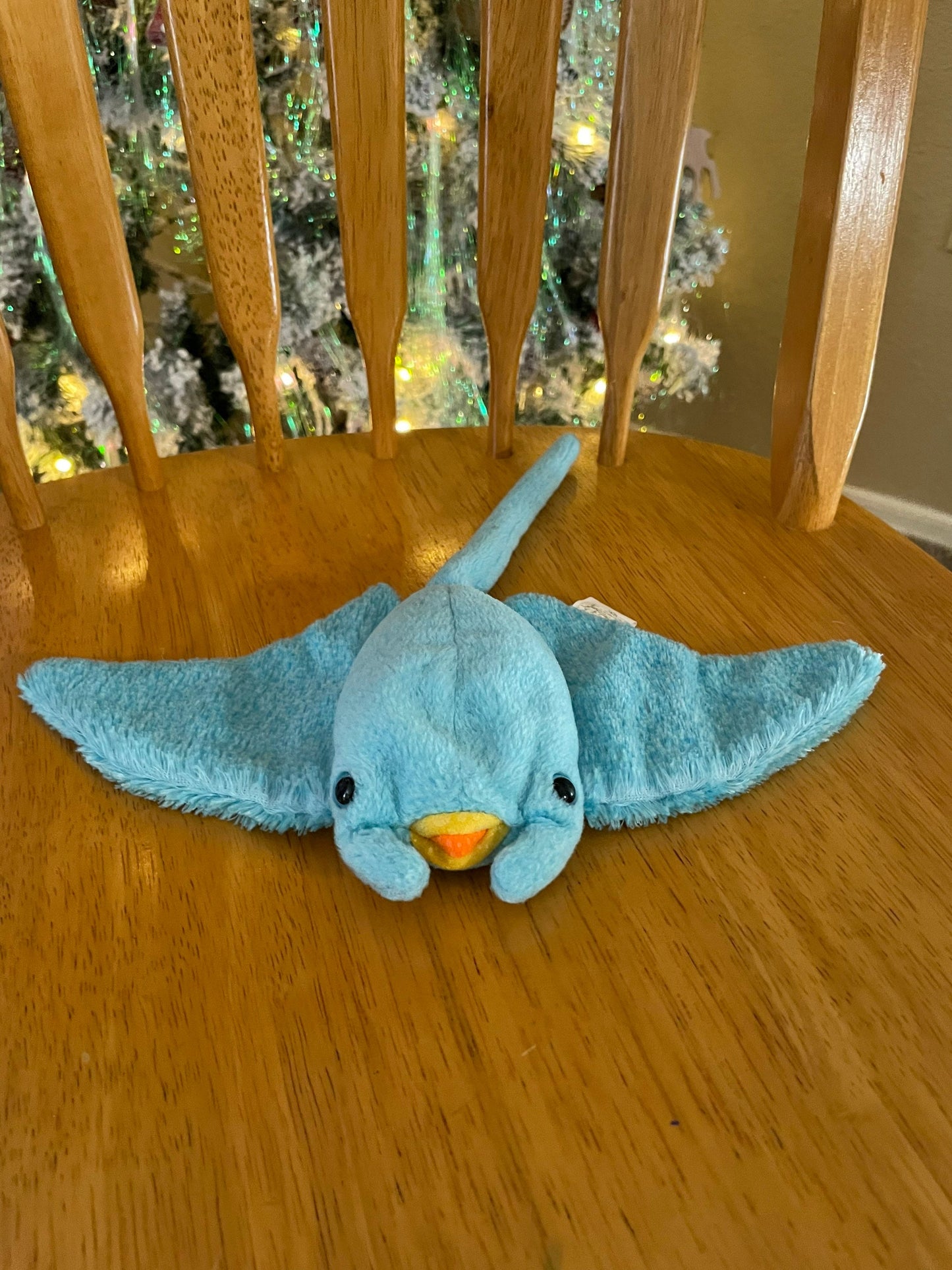 TY Beanie Baby “Sunray” the Manta Ray 10” Stuffed Animal Toys Plush