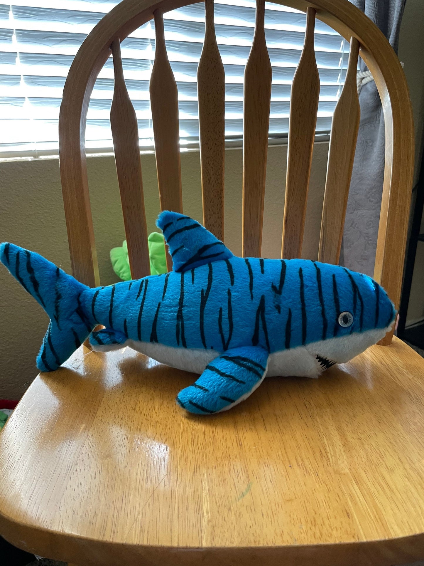 Aurora Destination Nation Blue Tiger Shark 16” Stuffed Animal Plush Toy