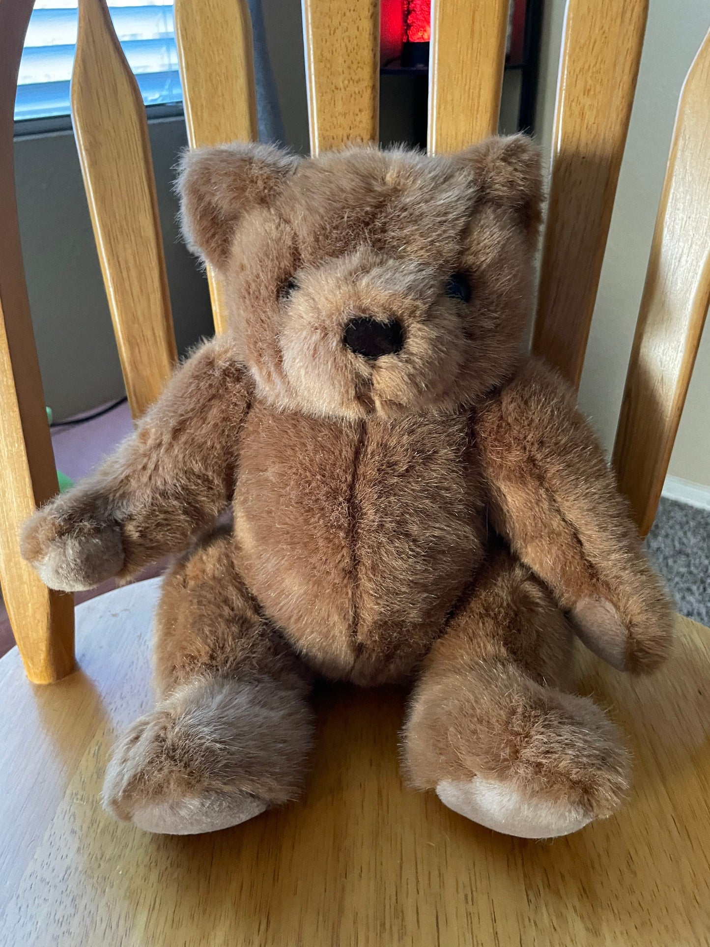 Vintage Playful Pals Mervyns Teddy Bear Stuffed Animal Plush Jointed Toy