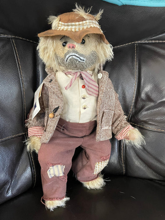Rare Emmett Kelly Cooperstown Bears #118/1000 Mohair Teddy Bear Limited Edition 1998 Collector’s Piece