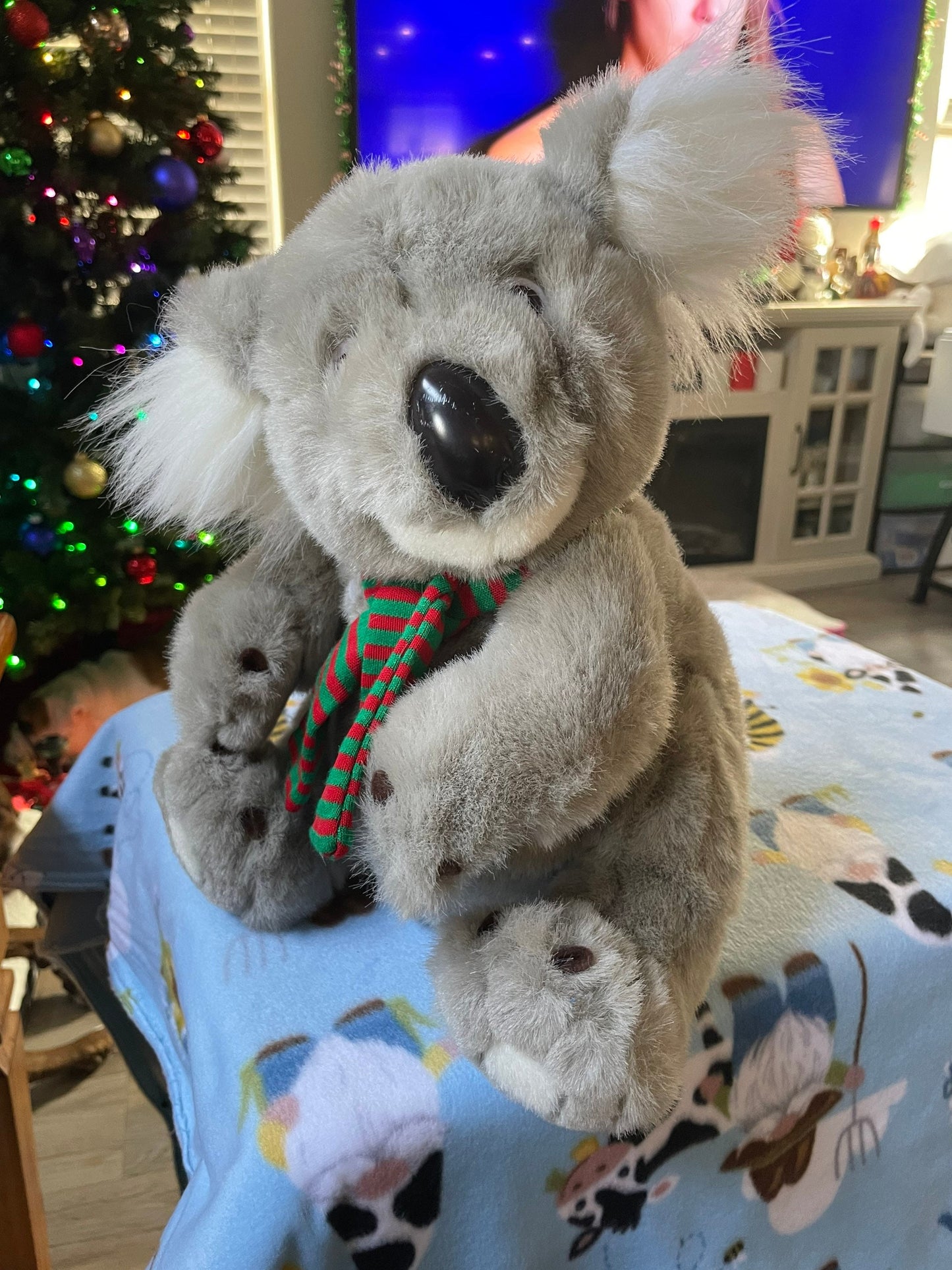 Gund Fashion Bug Exclusive 13” Koala Bear Plush Holiday Christmas Stuffed Animal
