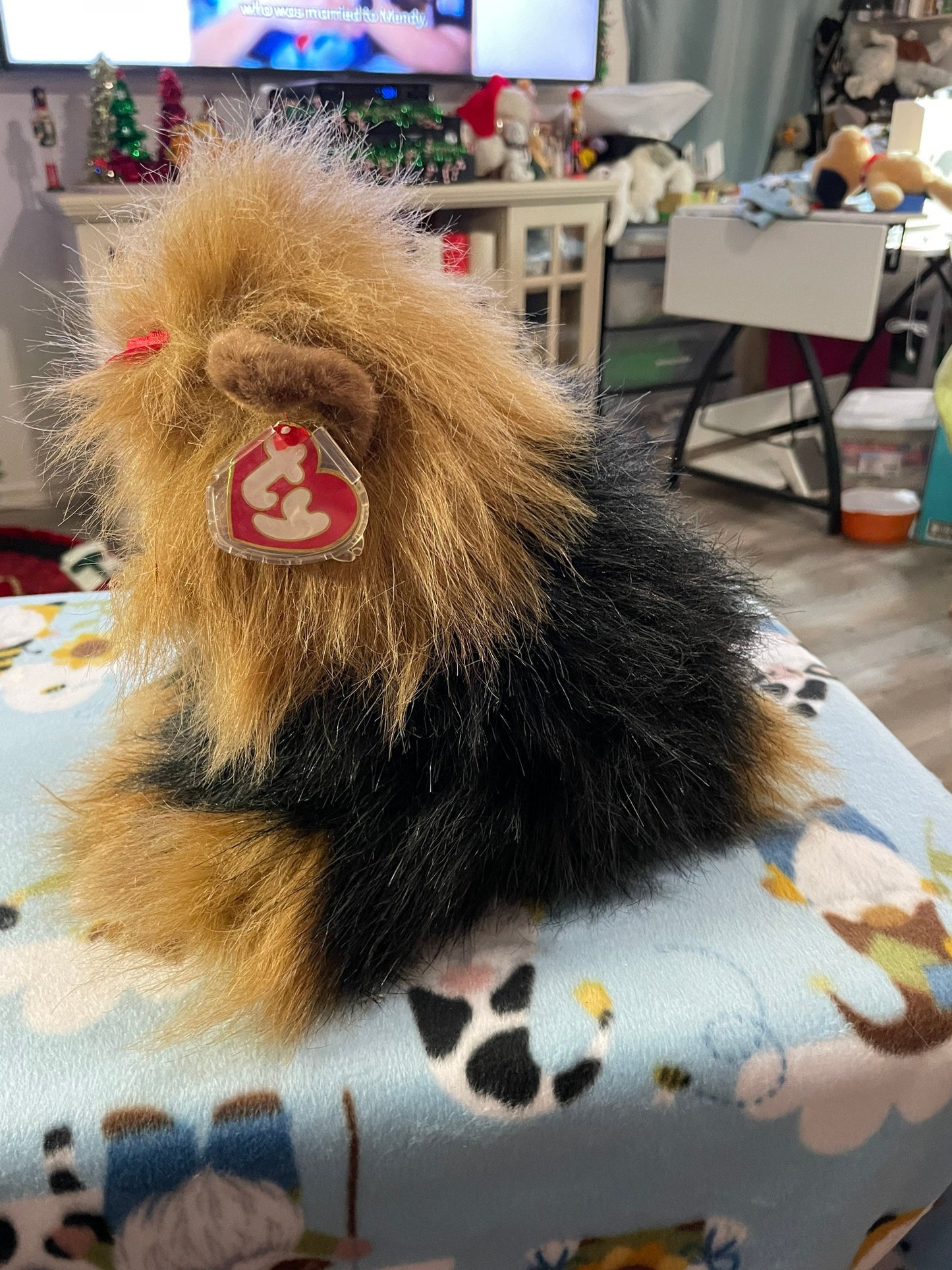 Ty Vintage Classic 1997 Large 12” Yappie Yorkie nwt