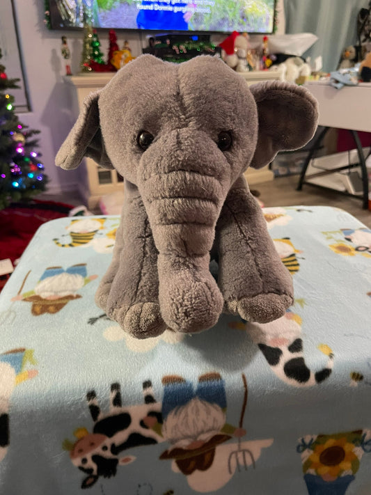 Destination Nation Gray Elephant Plush