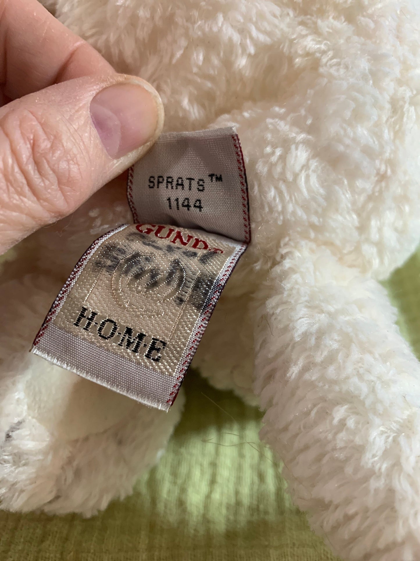 Gund Home Sprats The Cat weighted cat plush #1144