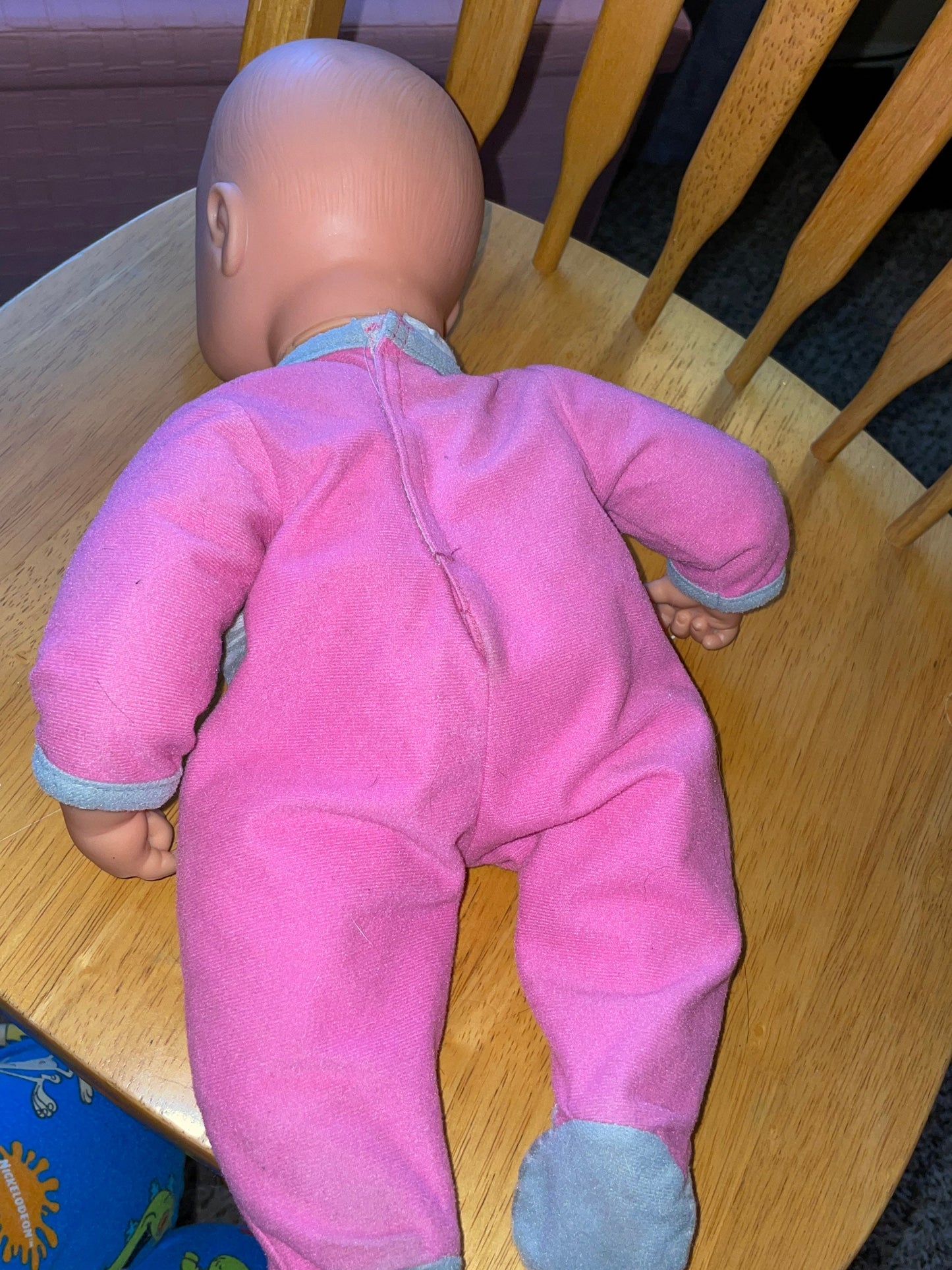Baby Doll In Pajama Dress Stuffed Animal Plush Toy