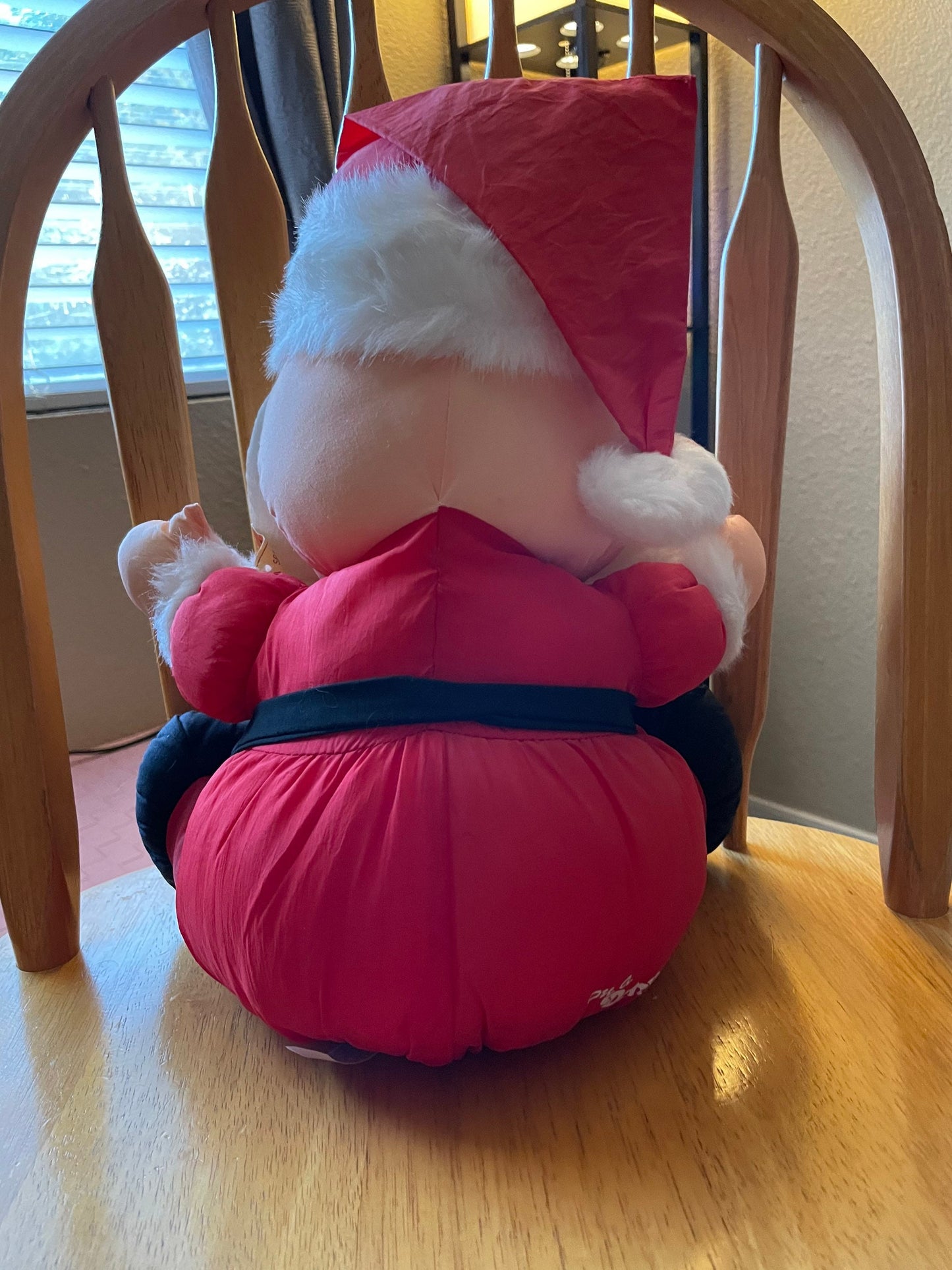 Vintage Dandee Santa Claus, Puffalump Style Christmas Holiday Stuffed Animal Plush Toy 18” NWT