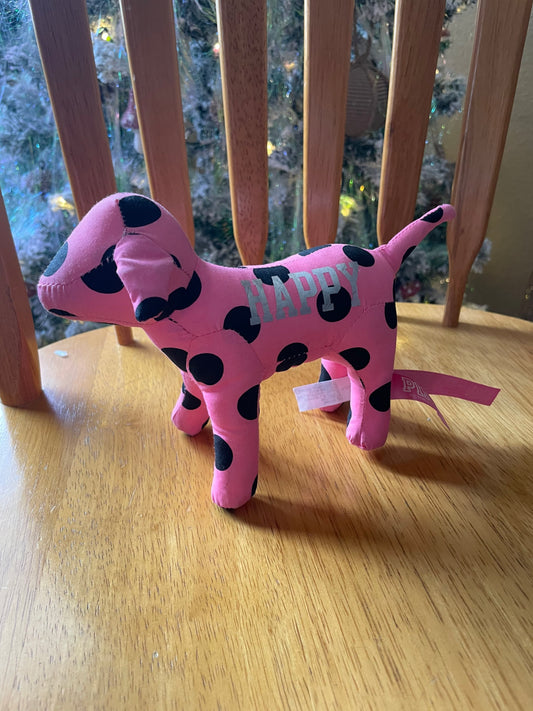 Victoria’s Secret pink happy spotted dog - rare and htf!