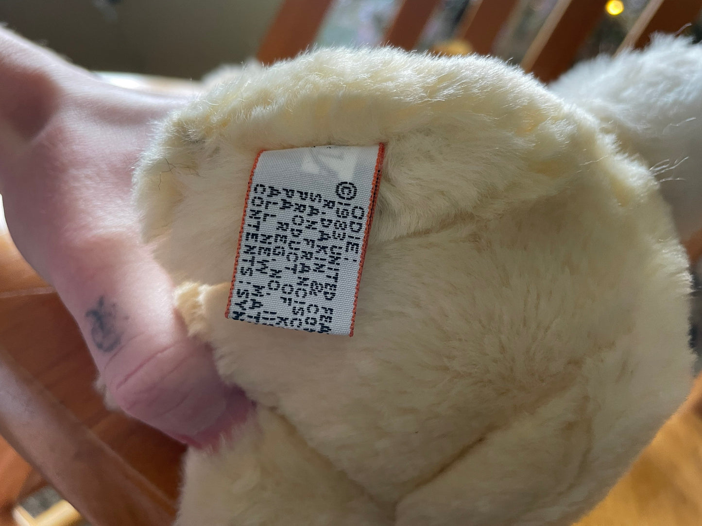 Dakin Odie 1983 plush with bunny ears - missing carrot