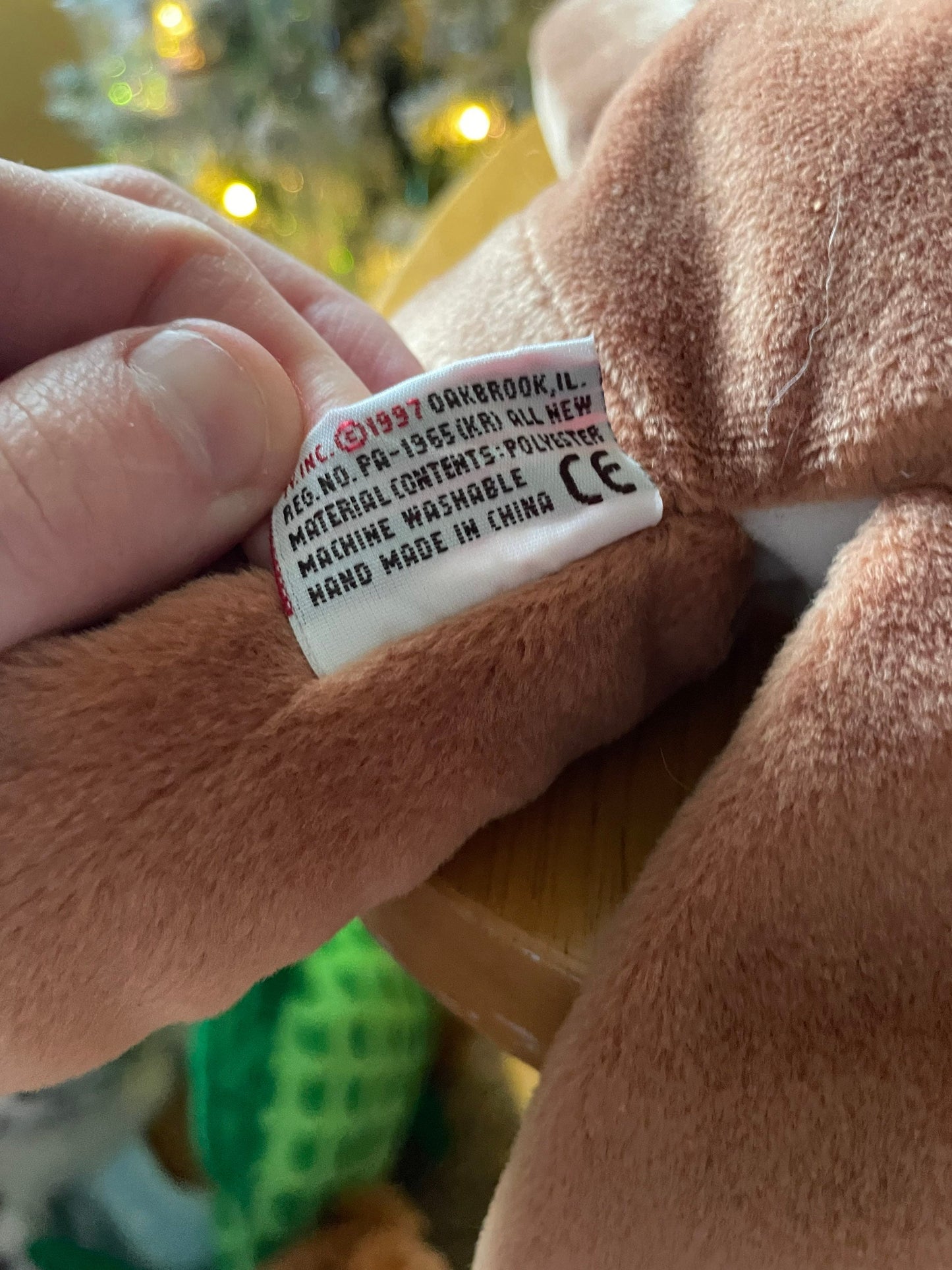 Vintage 1997 Fox Ty Beanie Baby Plush