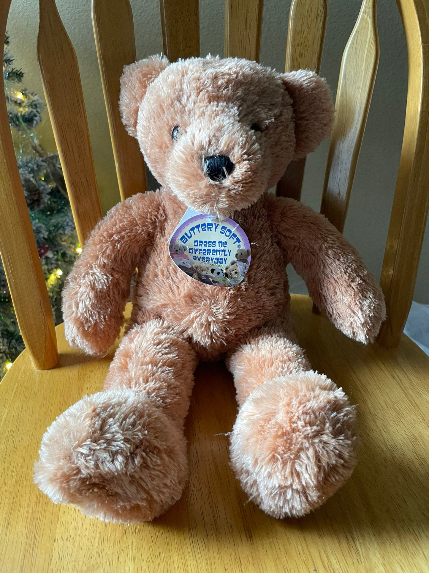Dan Dee Brown Teddy Bear Plush Buttery Soft Dress Me Differently Everyday NWT