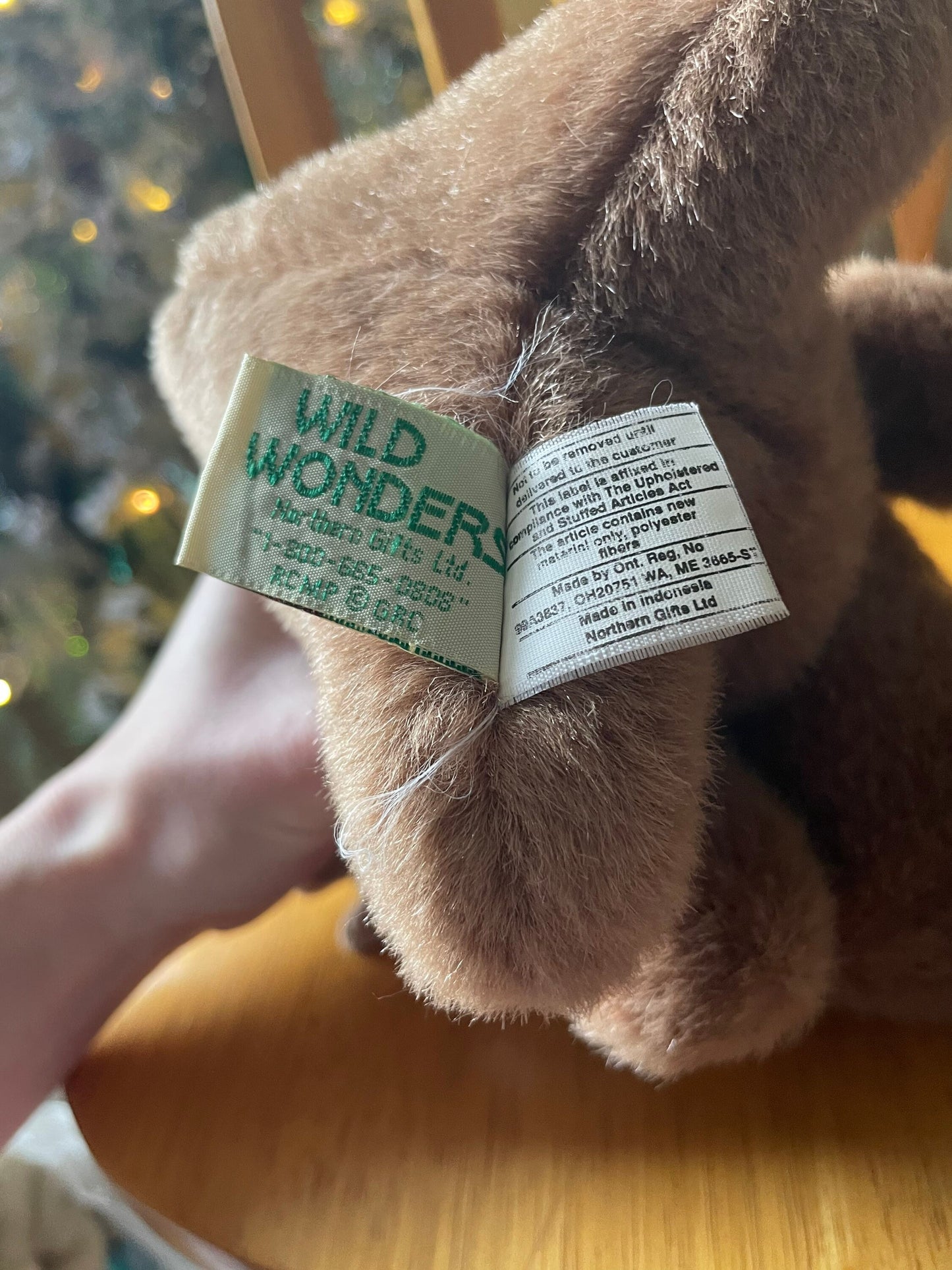 Wild Wonders Reindeer Moose Elk Plush