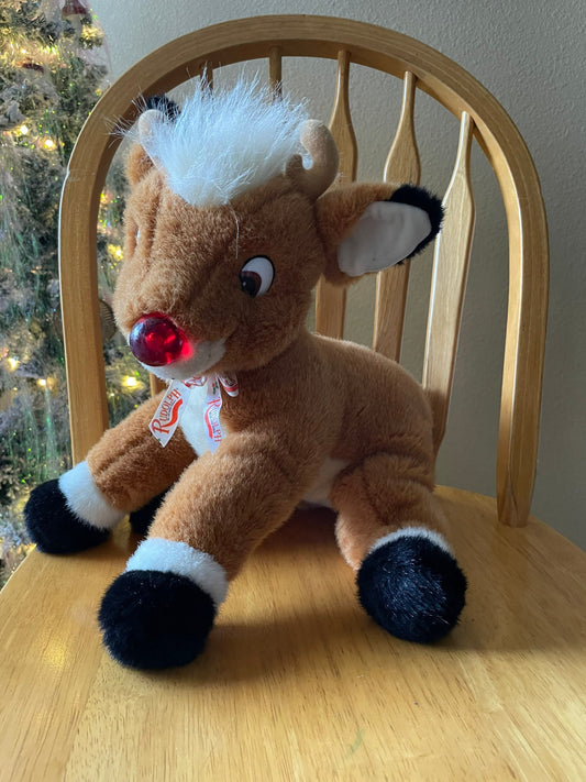 1999 Rudolph The Red Nose Reindeer Plush