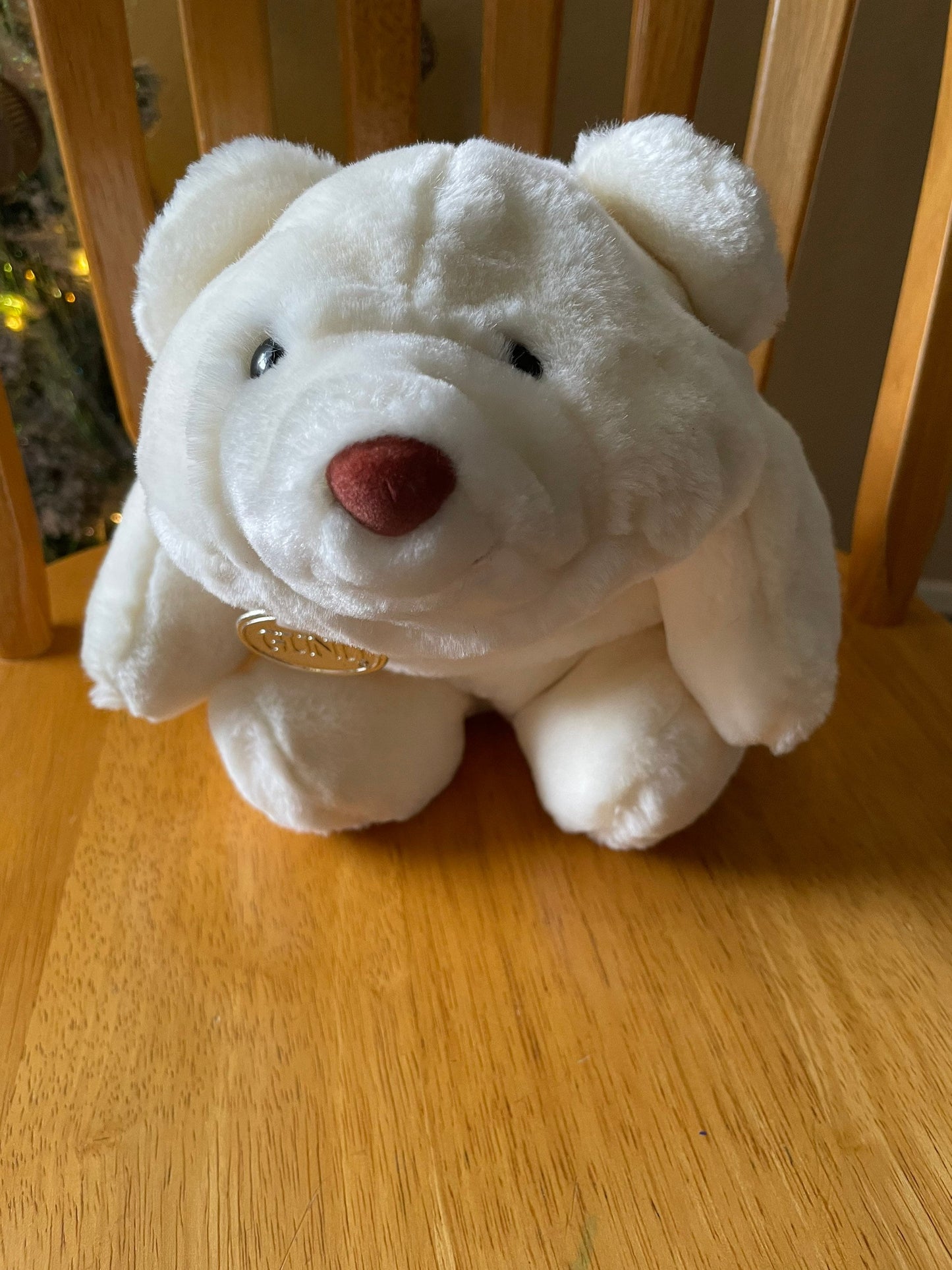 Gund Snuffles Teddy Plush Vintage White Bear