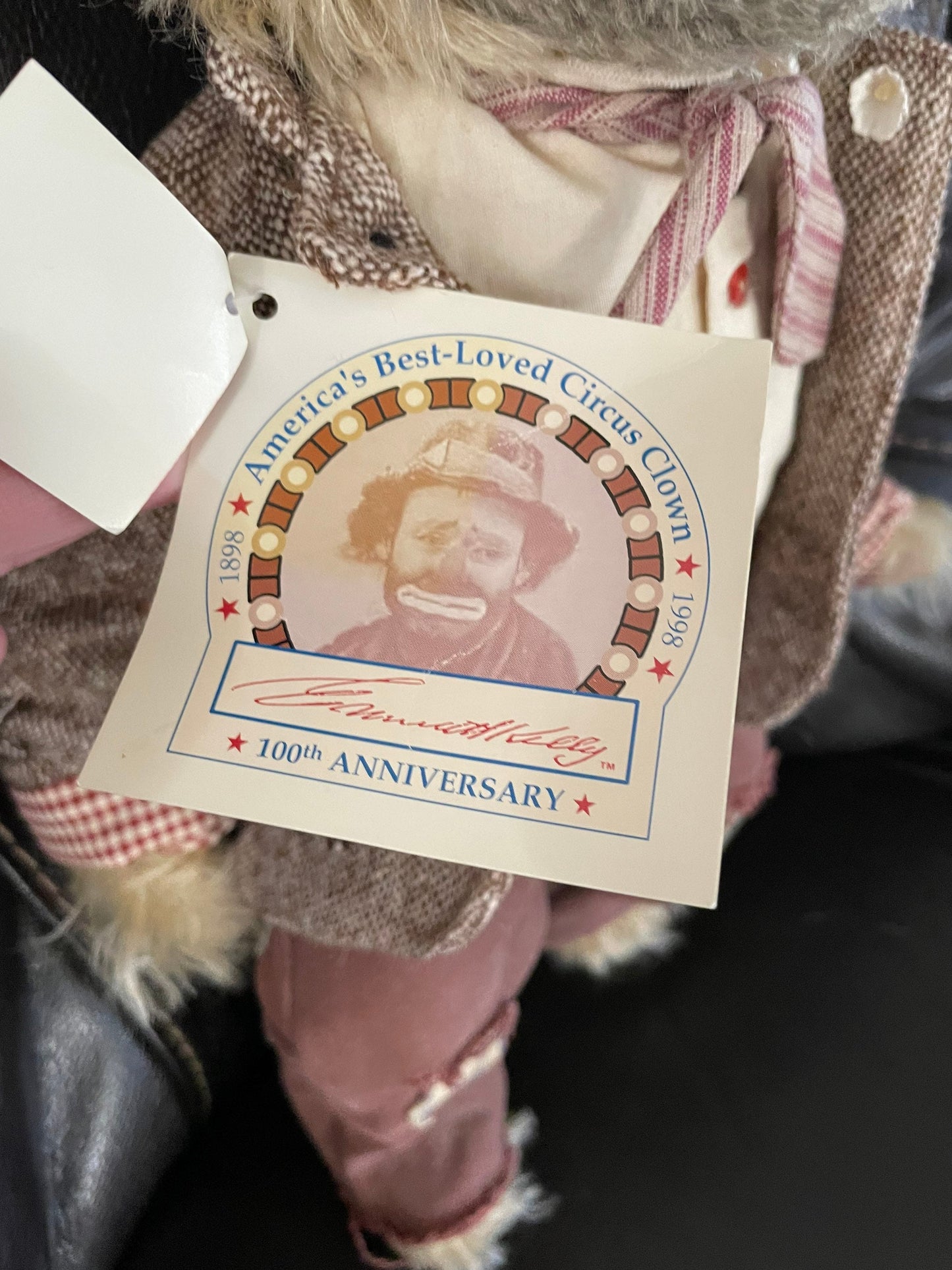 Rare Emmett Kelly Cooperstown Bears #118/1000 Mohair Teddy Bear Limited Edition 1998 Collector’s Piece