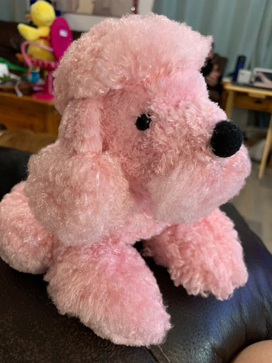 Webkinz Pink Poodle Dog Plush Stuffed Animal Plush