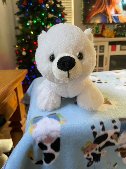 Webkinz Polar Bear Cub Stuffed Animal Plush Toy Rare and HTF!!