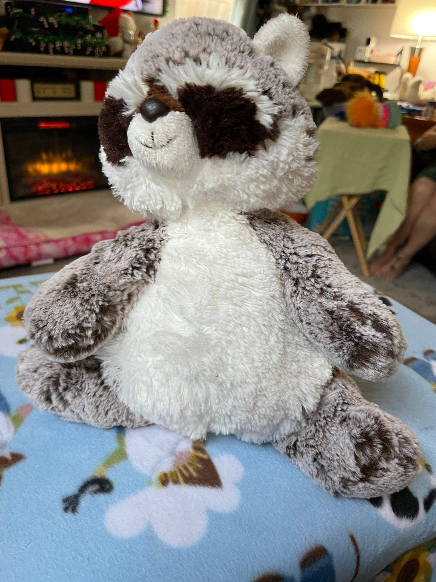 Aurora Sweet & Softer 11.5” Rocky Raccoon Stuffed Animal Plush Toy