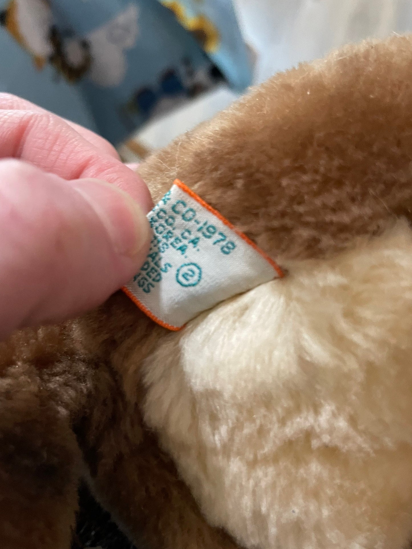 Dakin Nature Babies Brown Rookie Raccoon Plush 1978