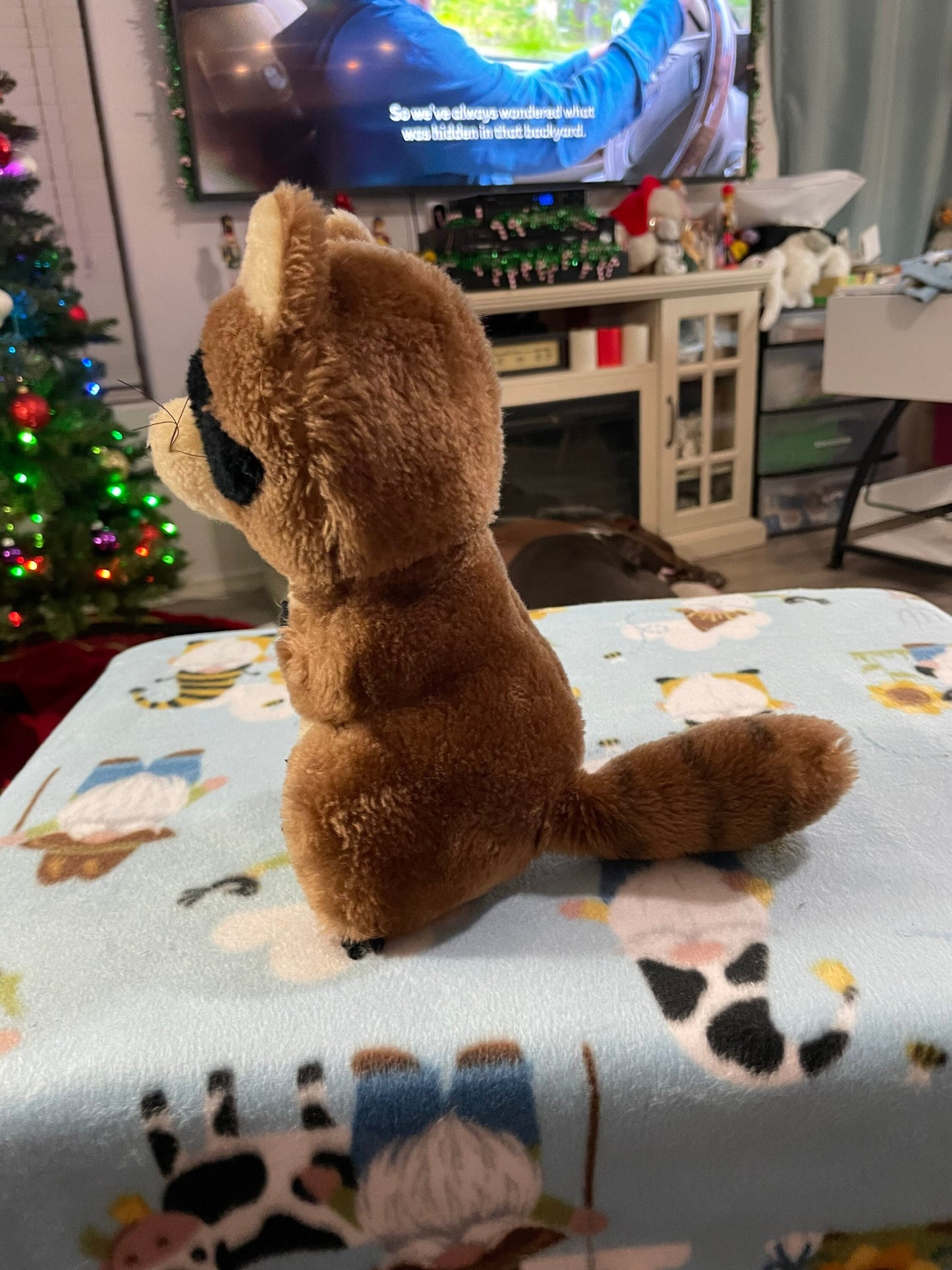 Dakin Nature Babies Brown Rookie Raccoon Plush 1978