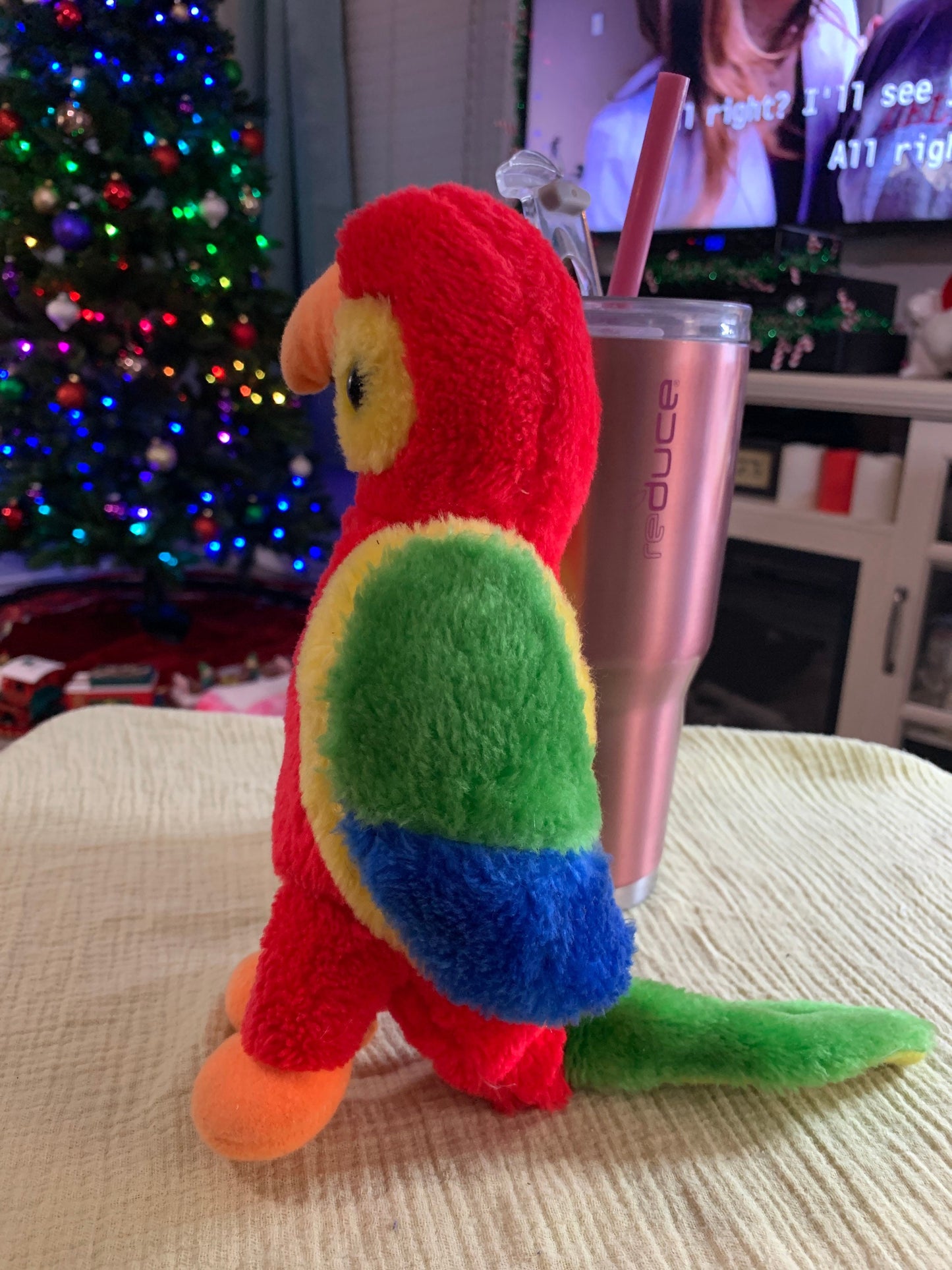 Parrot Plush Firm stuffed Possibly Dakin Or Russ