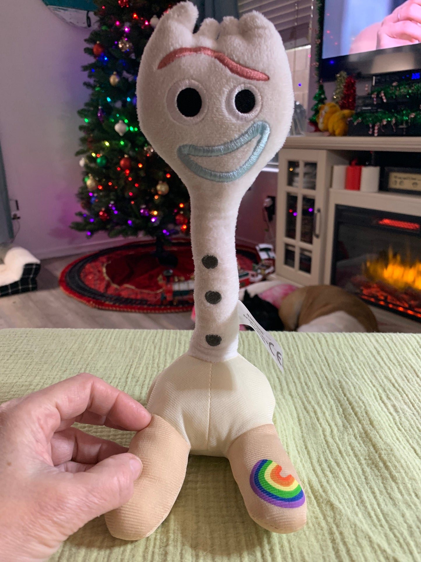 Toy Story Forkie Plush Disney. Adorable but missing his arms