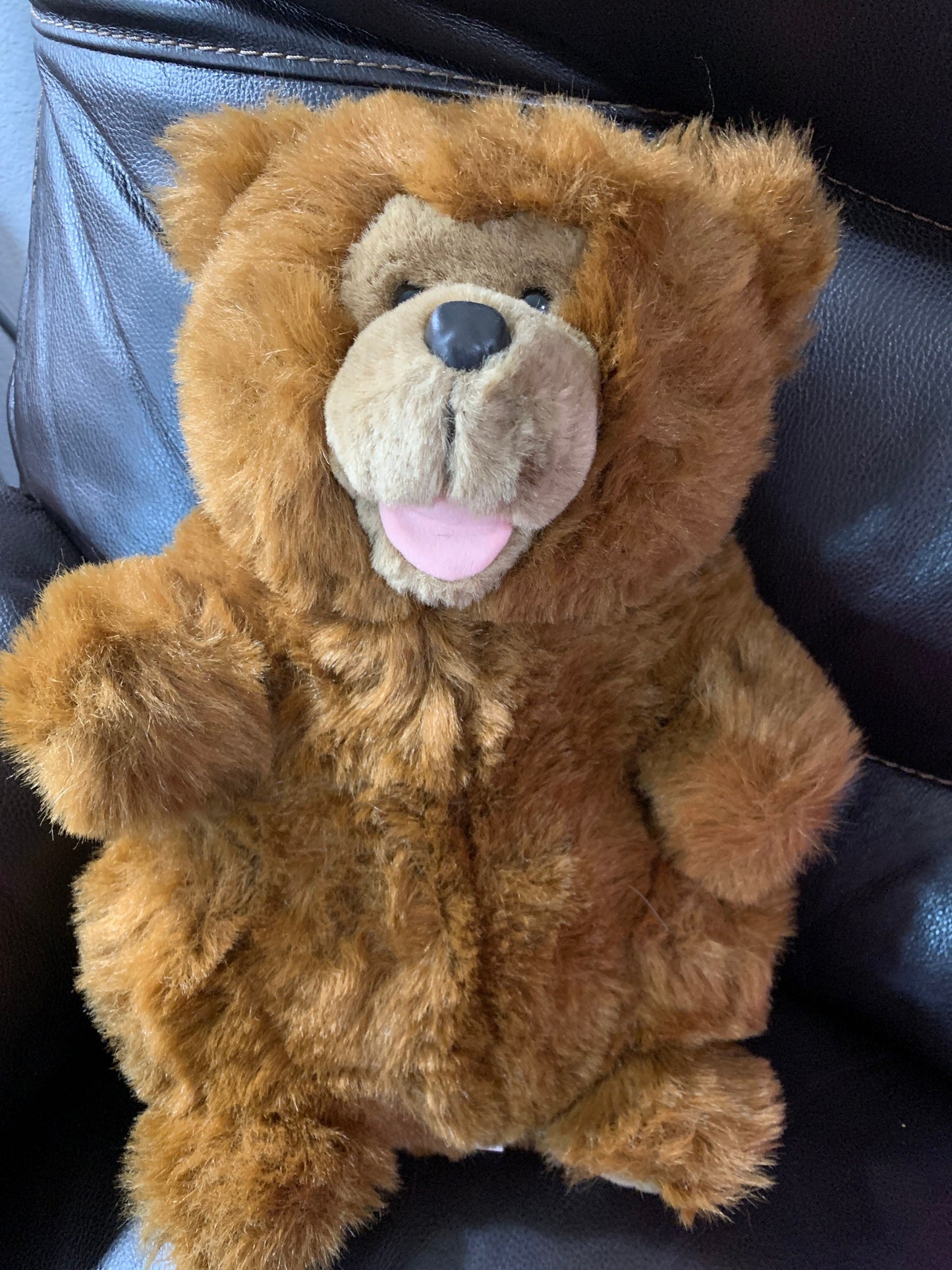 Vintage Fine Toy Co. Brown Plush Teddy Bear, 16"