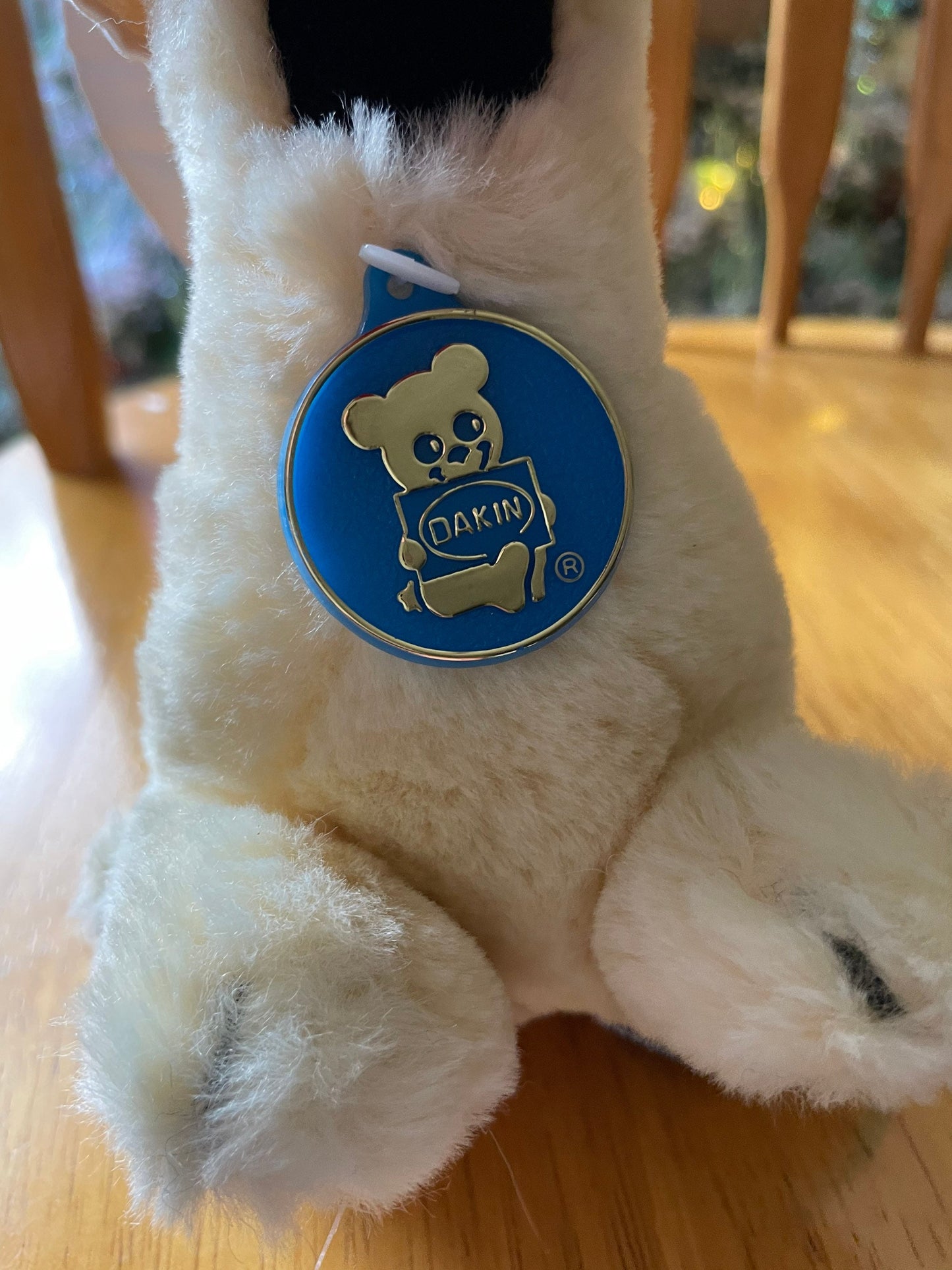 Dakin Odie 1983 plush with bunny ears - missing carrot