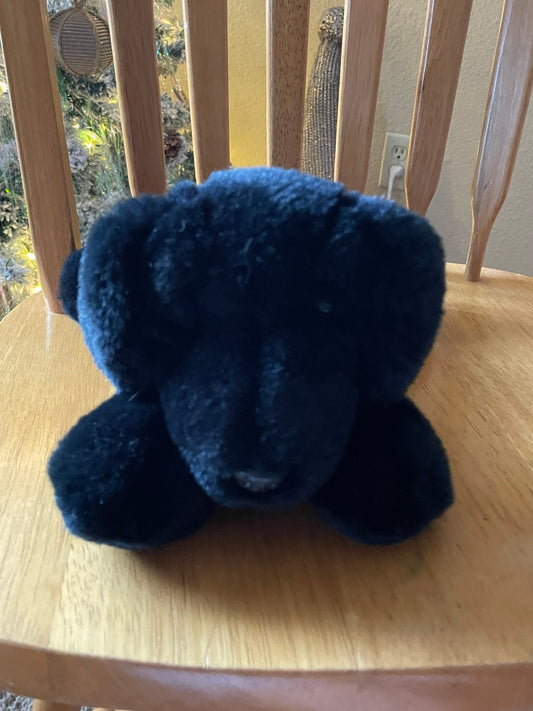 Aurora Flopsie Black Labrador Plush