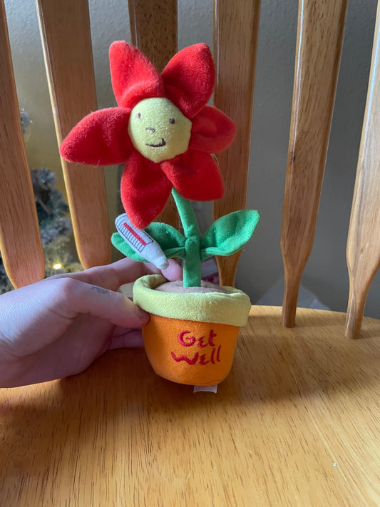 Russ Berrie Get Well Soon Flower Plush