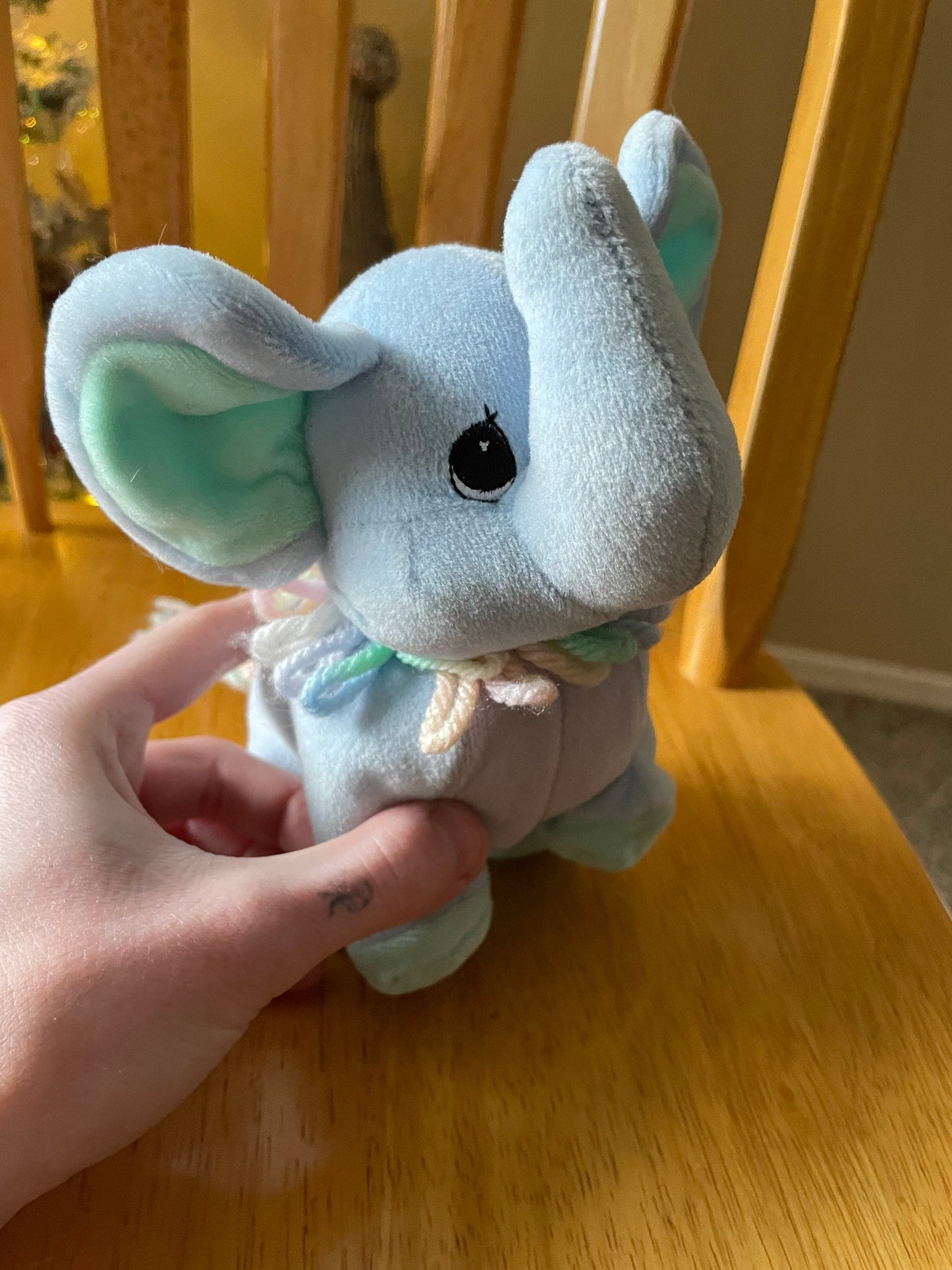 Precious Moments tender tails elephant plush