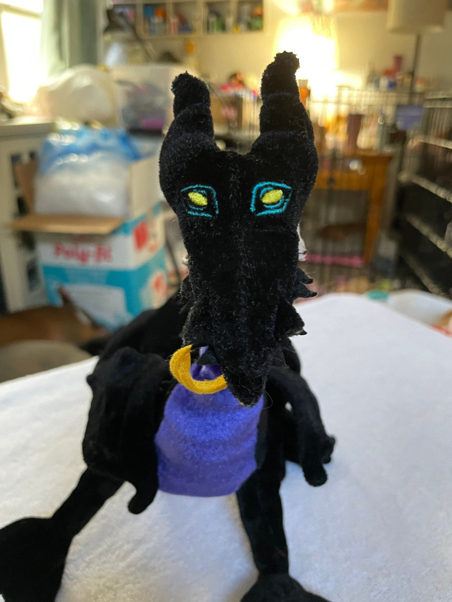 Walt Disney World Fantasmic Maleficent Dragon Plush - Rare & HTF!