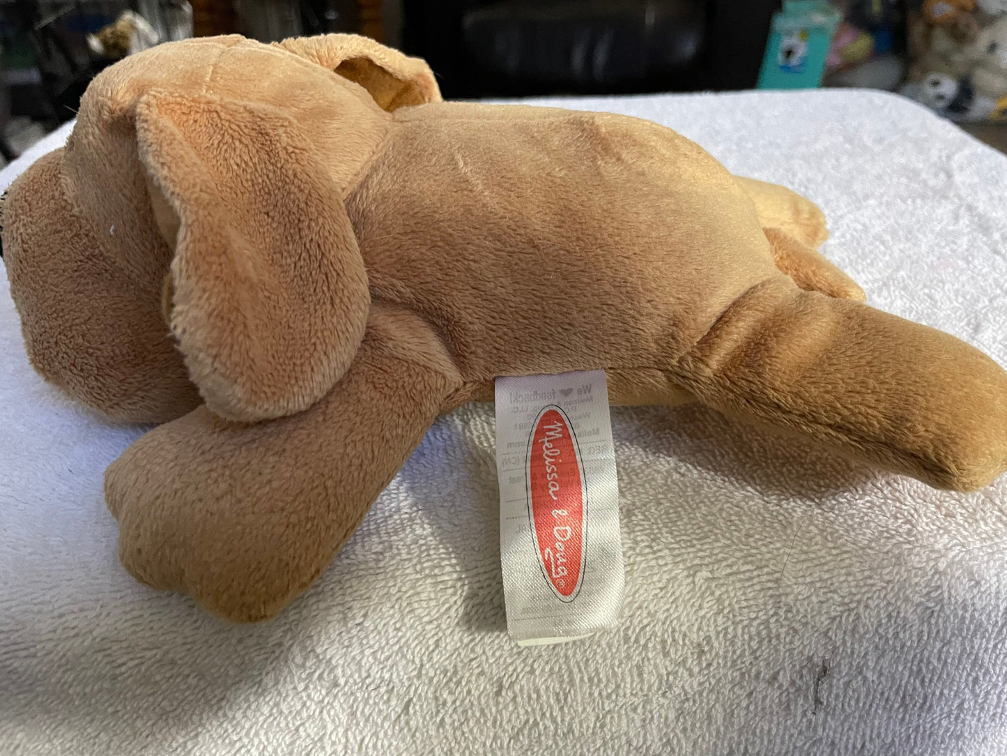 Melissa and Doug Brown Dog Plush