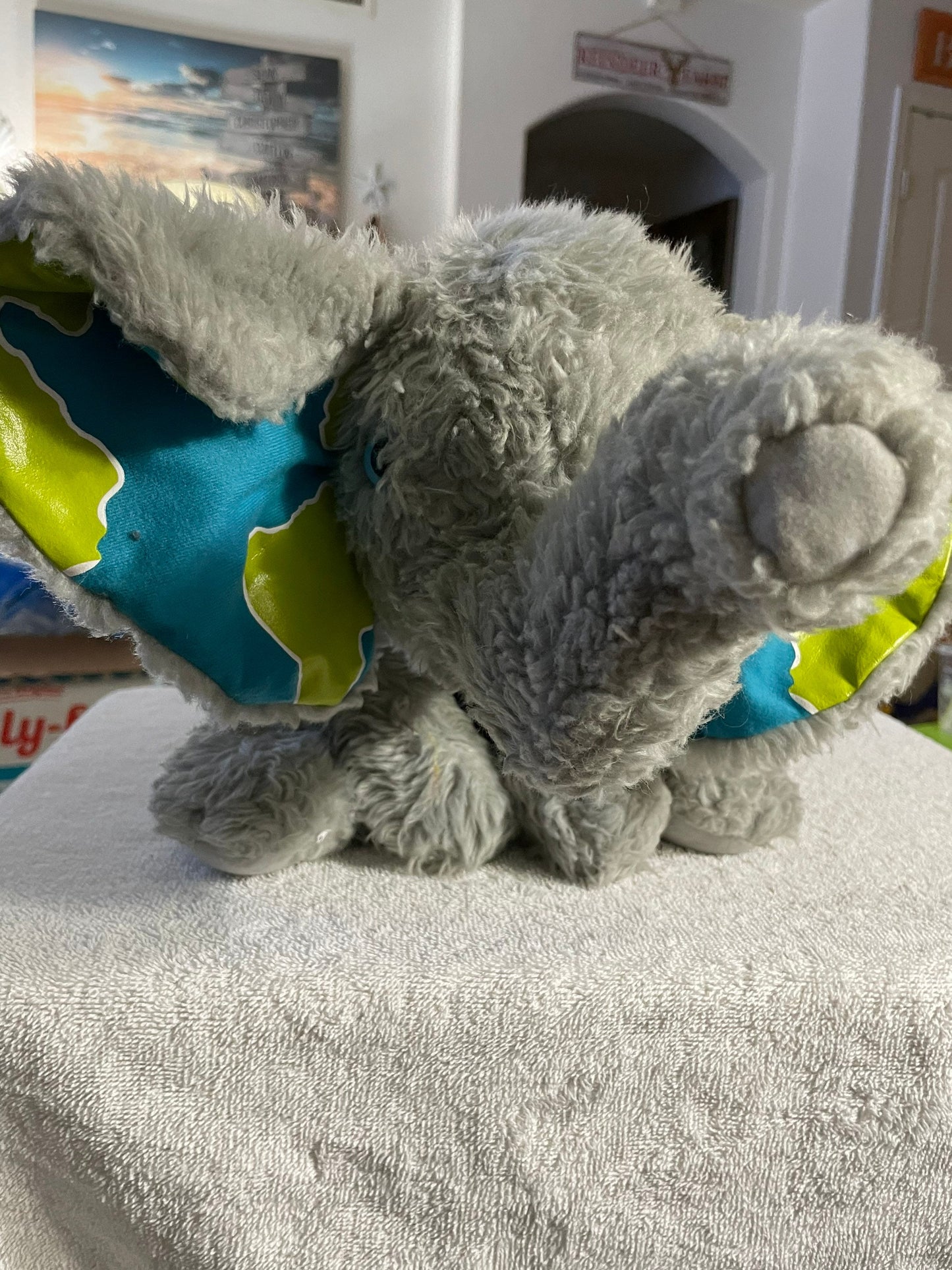 Little Brownie Bakers Grey Elephant Plush 24” Length