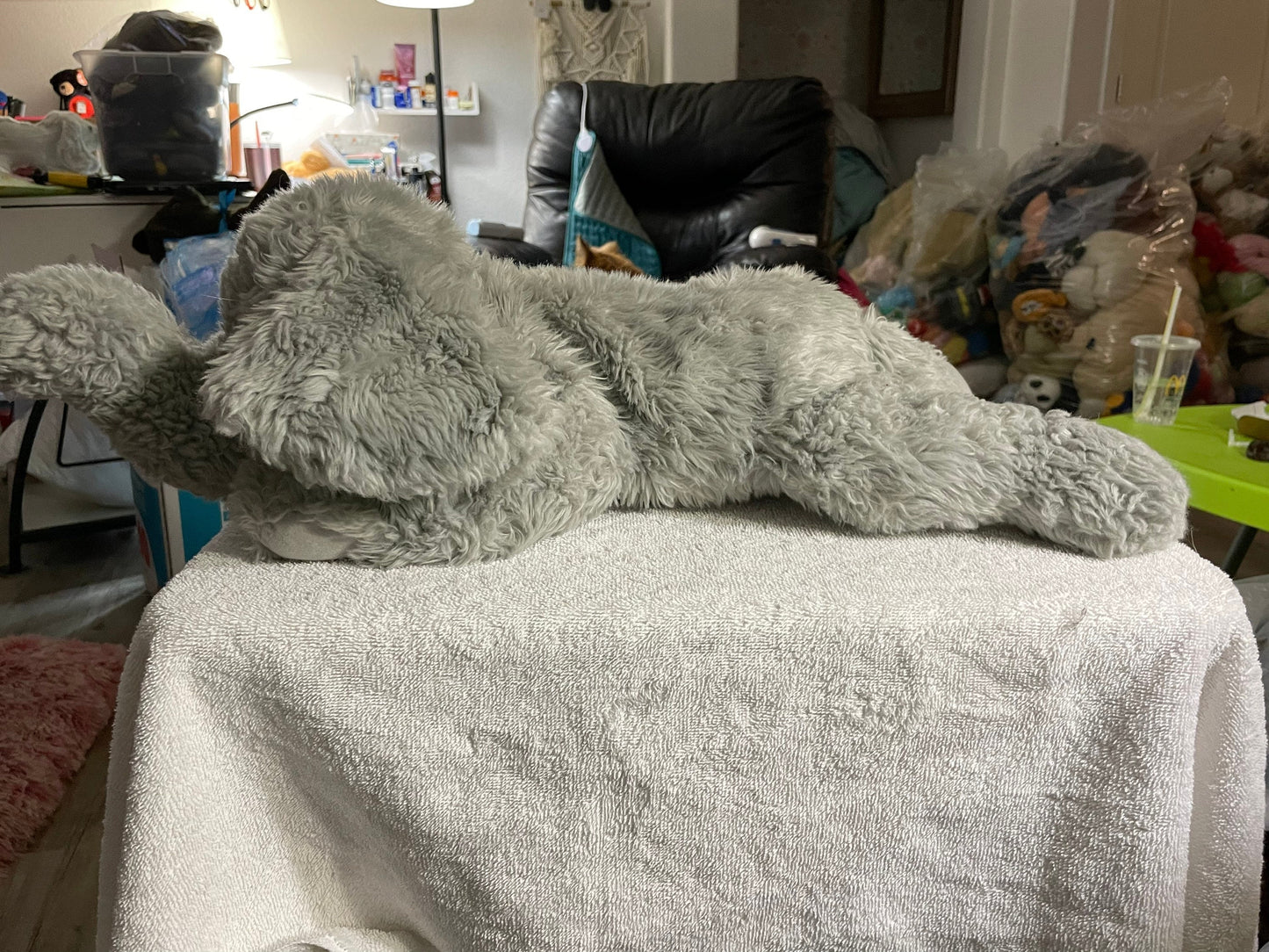 Little Brownie Bakers Grey Elephant Plush 24” Length
