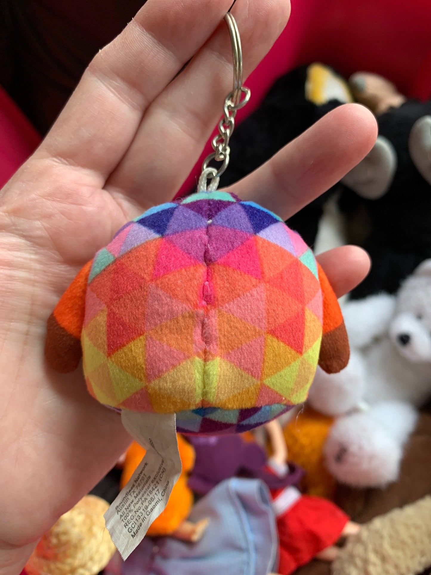 Vintage Disco Plush Keychain - American Heart Association Prize