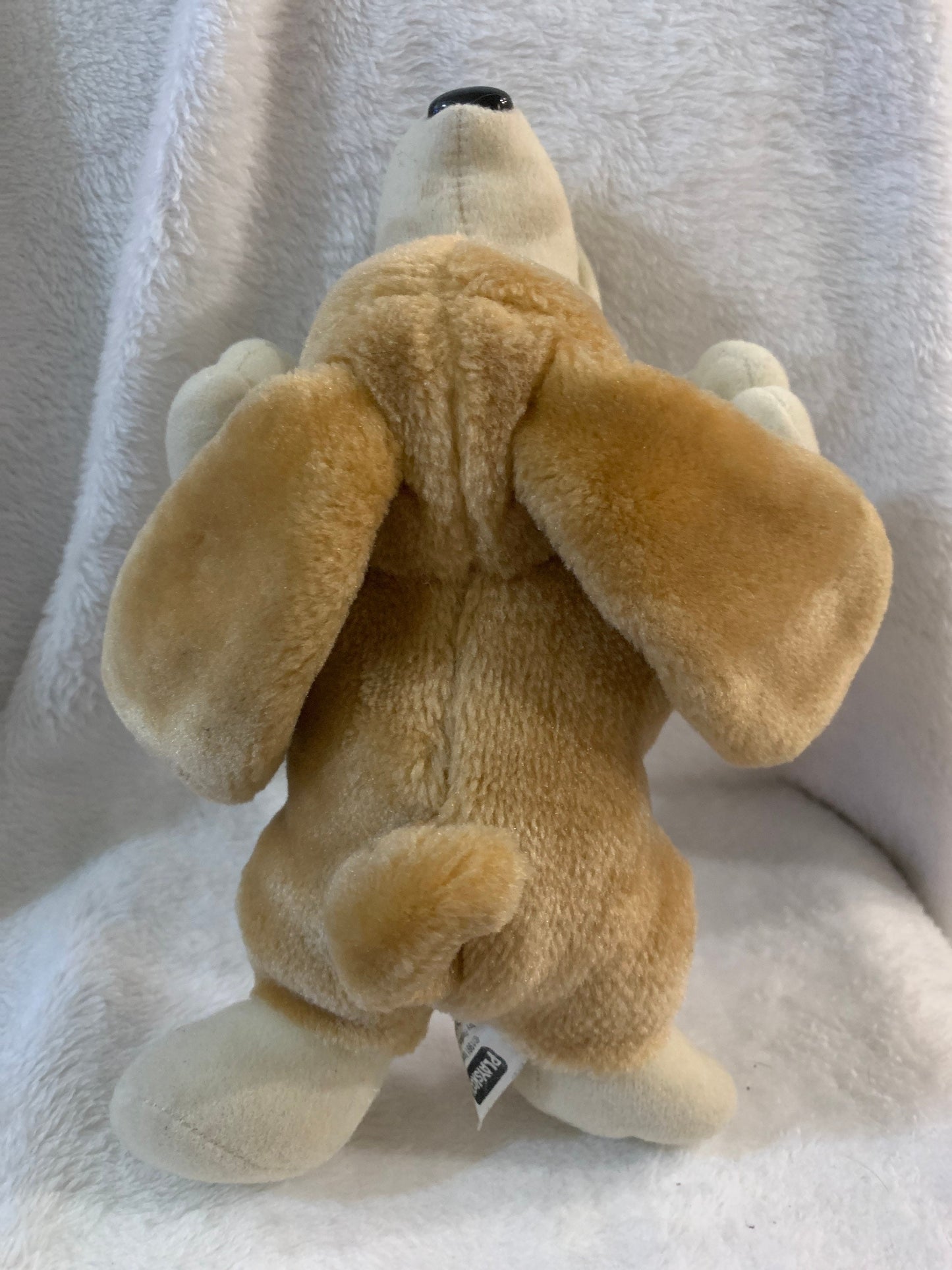1991 Playskool Lil Pooches Stuffed Animal. Vintage. Squeeze to open mouth