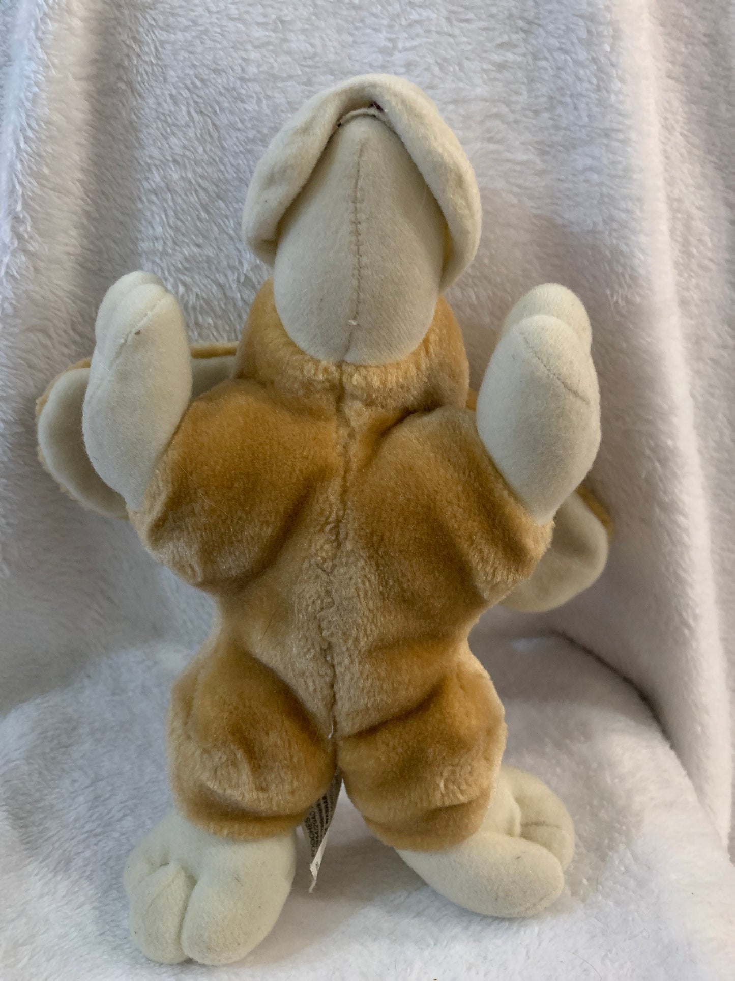1991 Playskool Lil Pooches Stuffed Animal. Vintage. Squeeze to open mouth