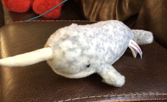 Aurora Mini Flopsie 8” Narwhal Stuffed Animal