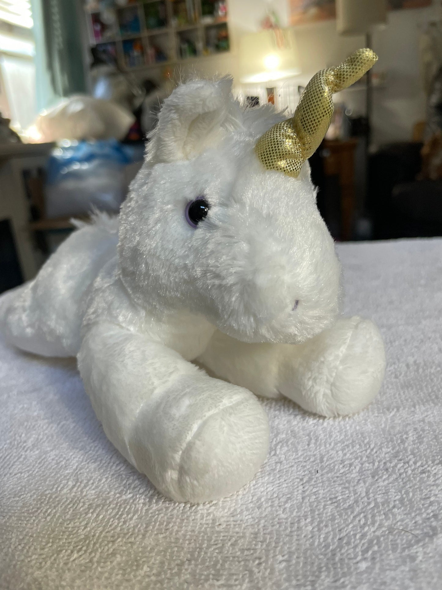 Aurora Mini Flopsie Plush 8” Celestial Unicorn