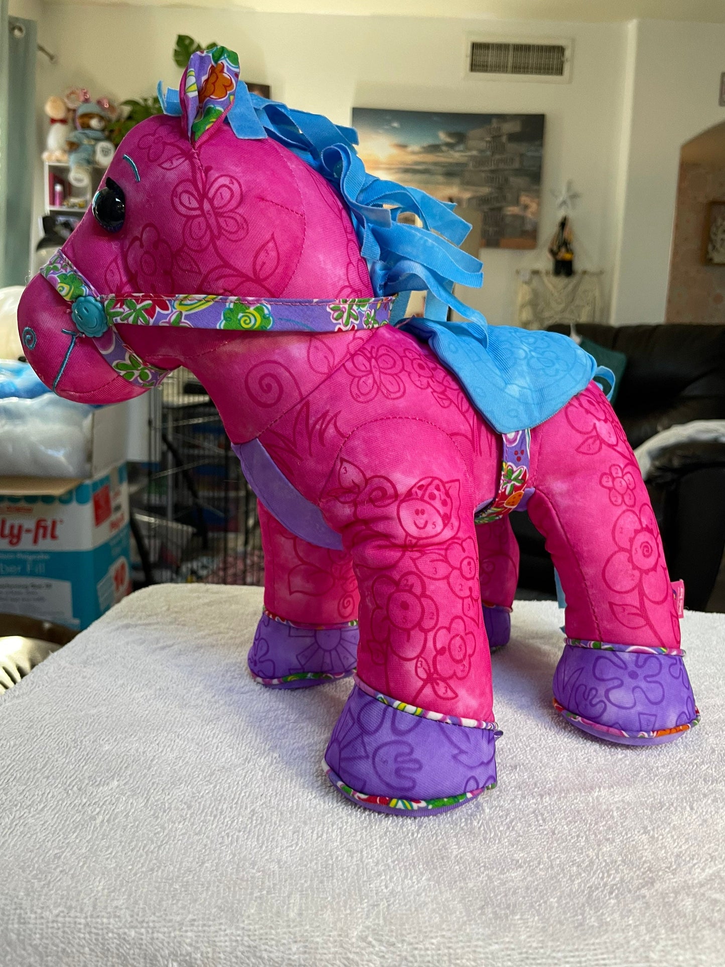 Doodle Pony Plush Horse Doodle Bear 12” Tall