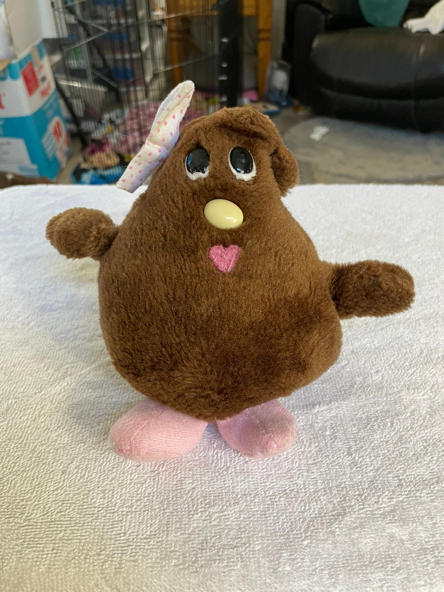 1984 Nestle Lil’ Bits Morsel Baby Plush 7”
