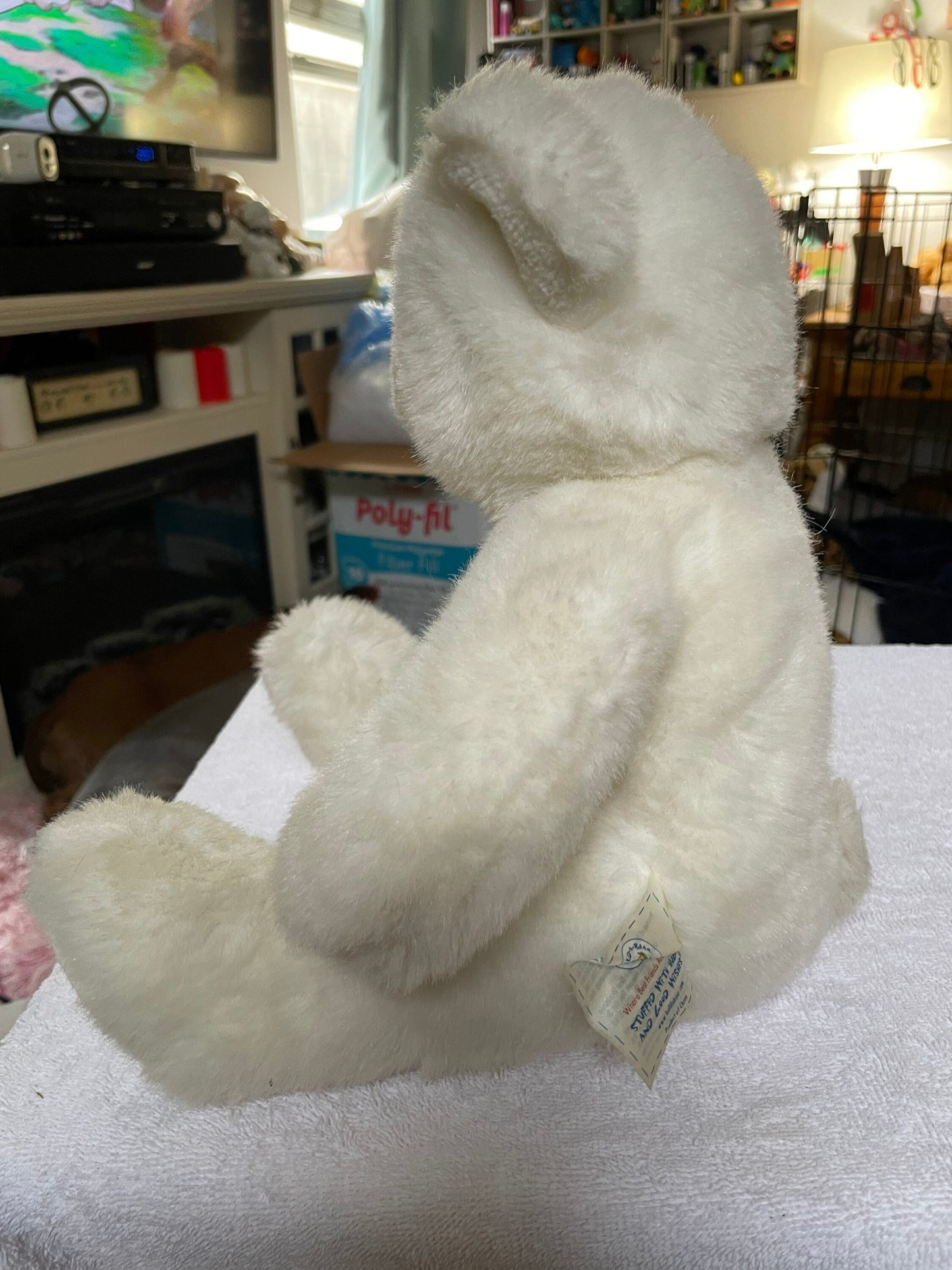 Vintage White Build A Bear Teddy Bear Plush