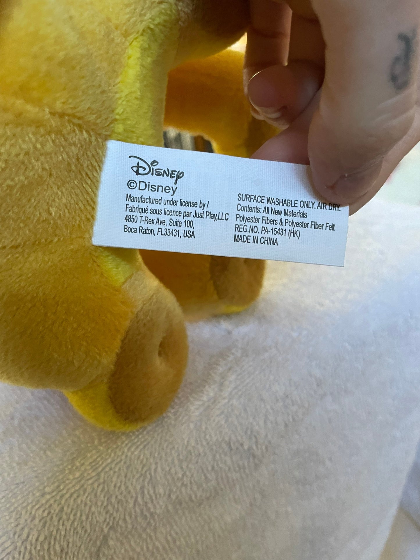 Disney The Lion King Simba Plush