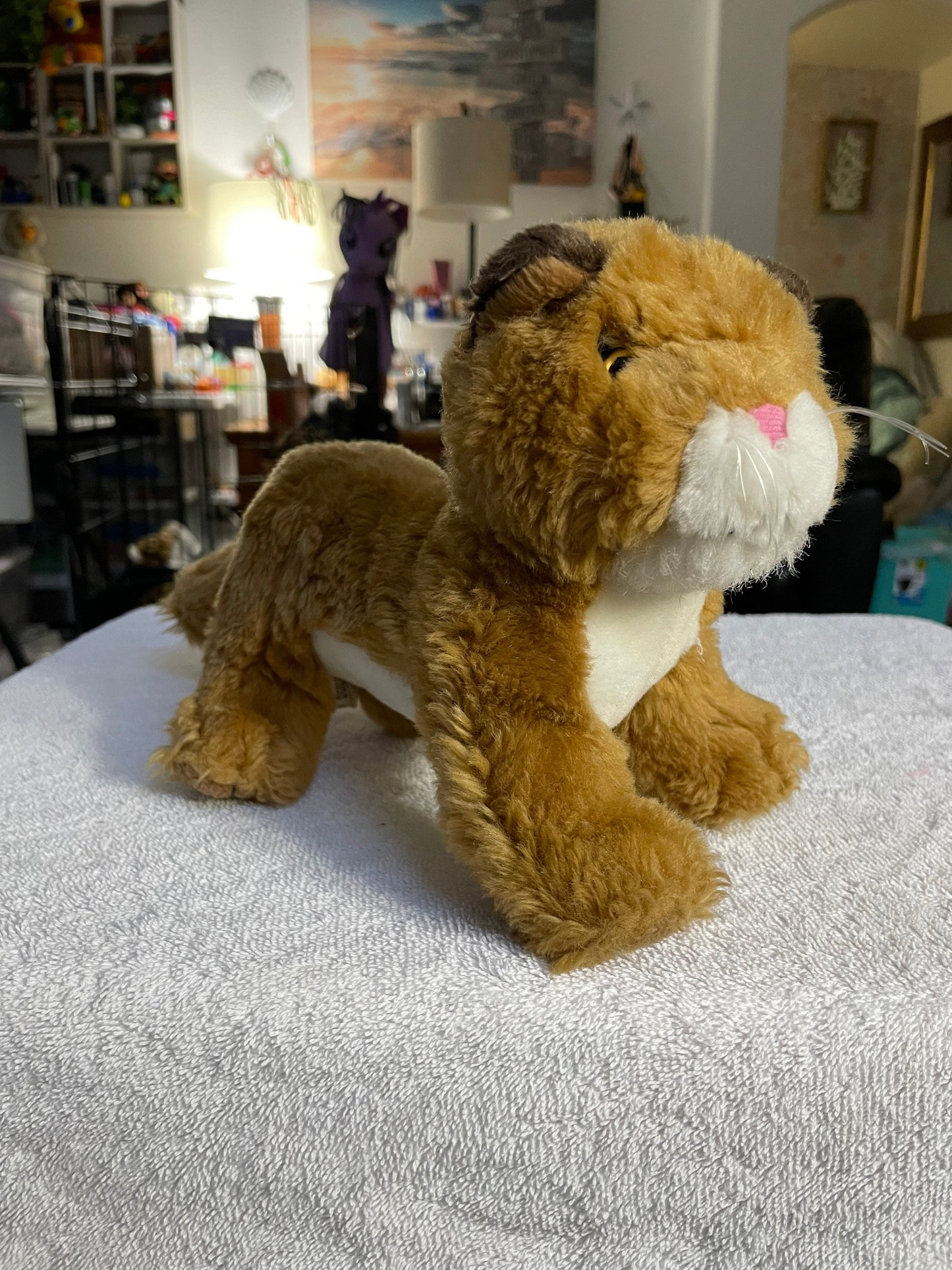 Platte river trading cat/cougar/puma plush