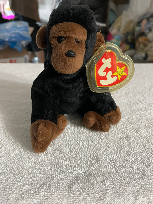 Ty Beanie Baby - Congo The Gorilla NWT